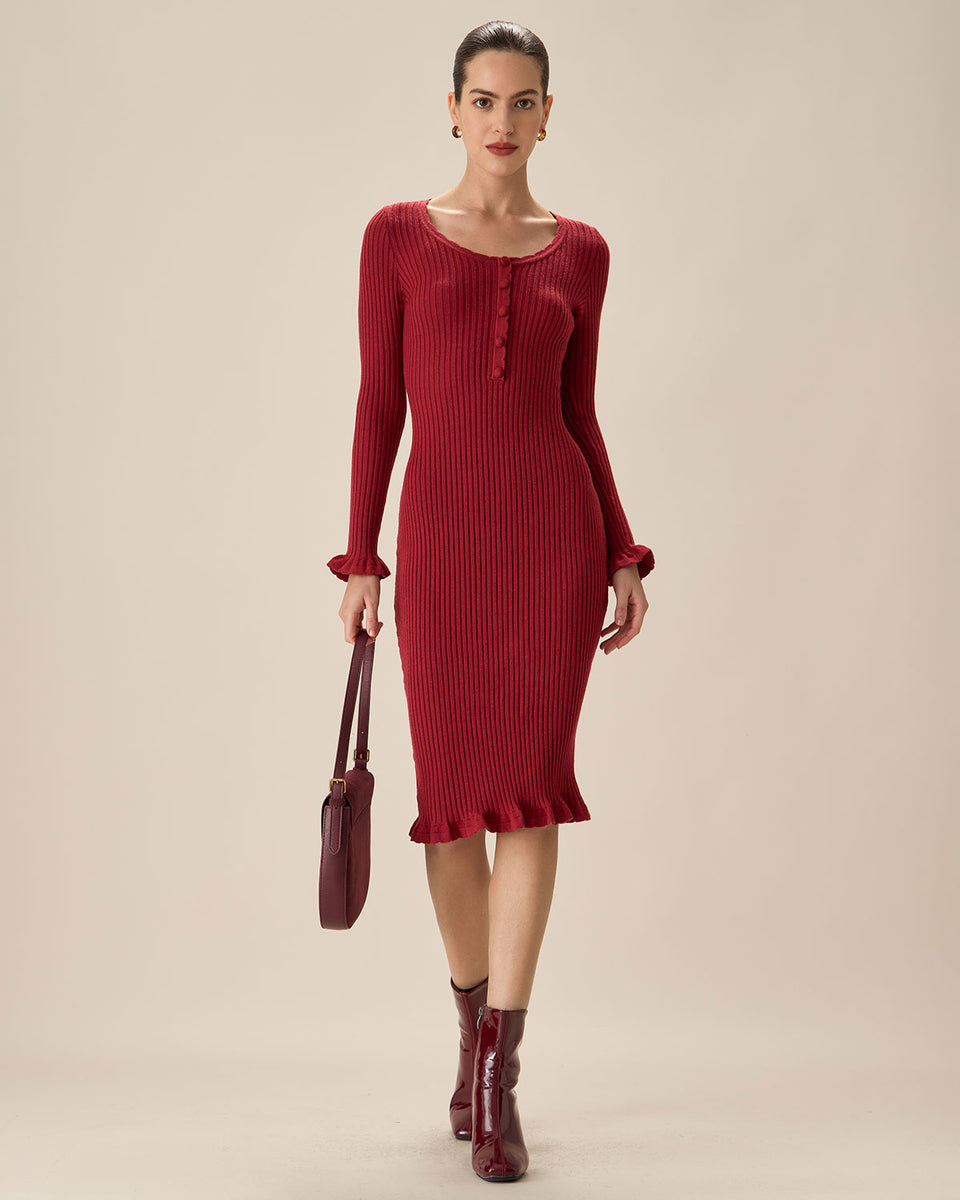 未使用 美品 カスタネ Bell sleeve color dress 1 未使用 美品 カスタネ Bell sleeve color dress 1 レディース