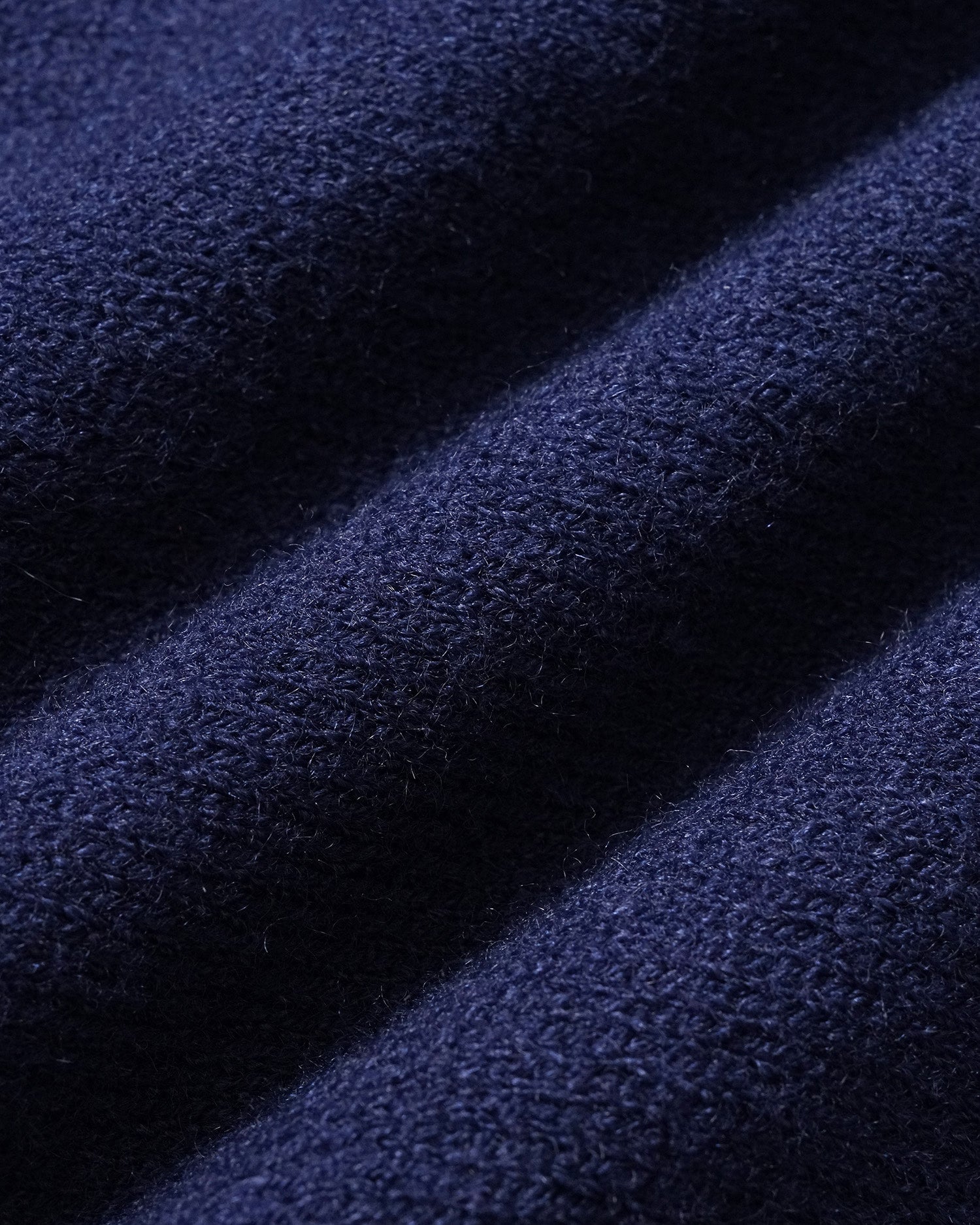 Blue Single Breasted Knit Cardigan