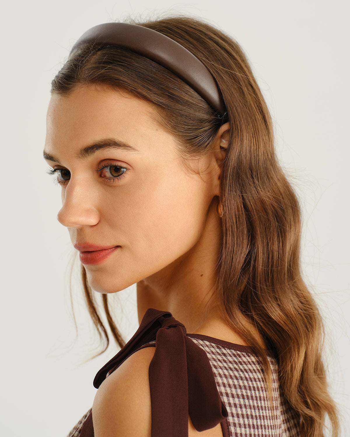 Women Faux Leather Hair Accessories Hair Accessories - RIHOAS
