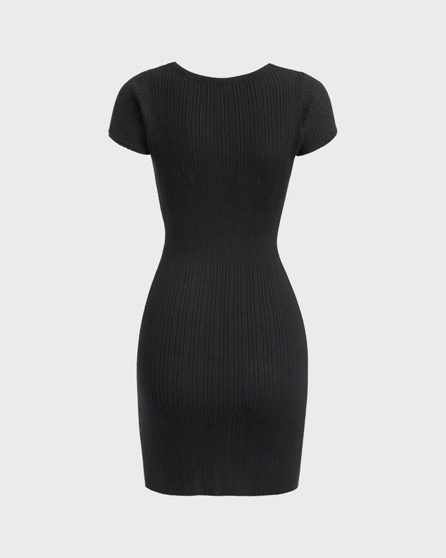 Women Knitted Viscose Sweater Dresses Dresses - RIHOAS