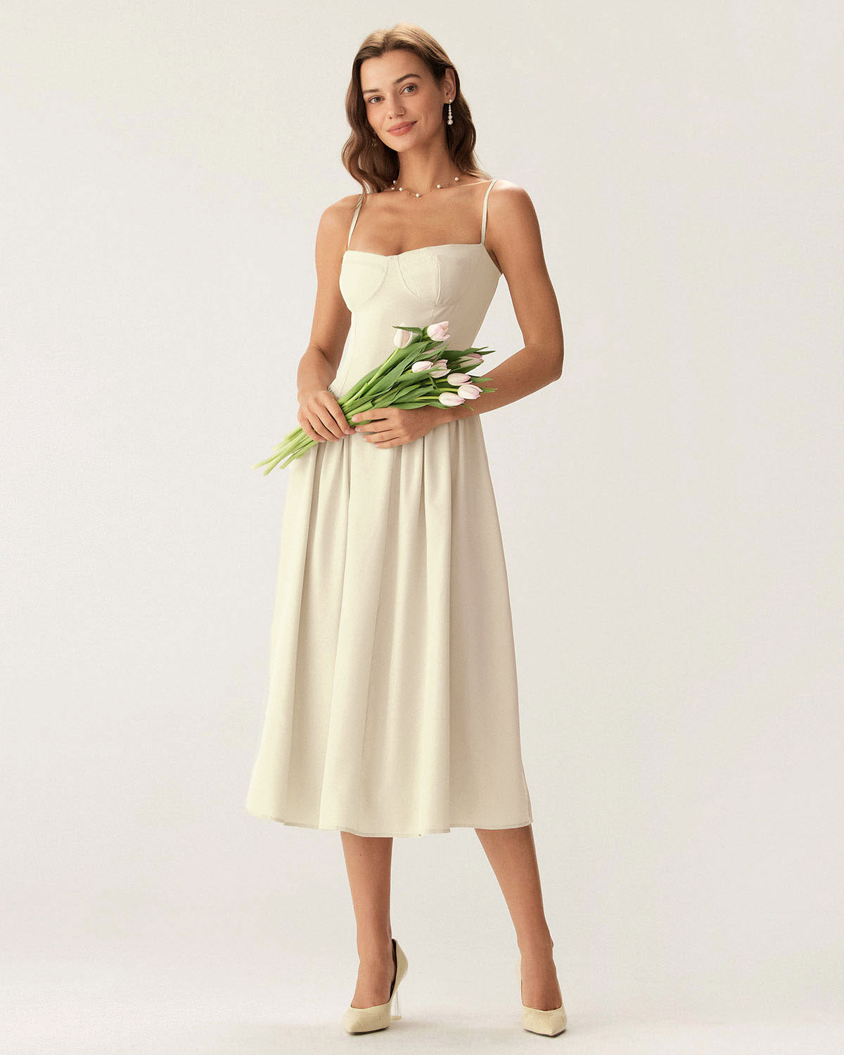 Women Woven Polyester Dresses Dresses - RIHOAS