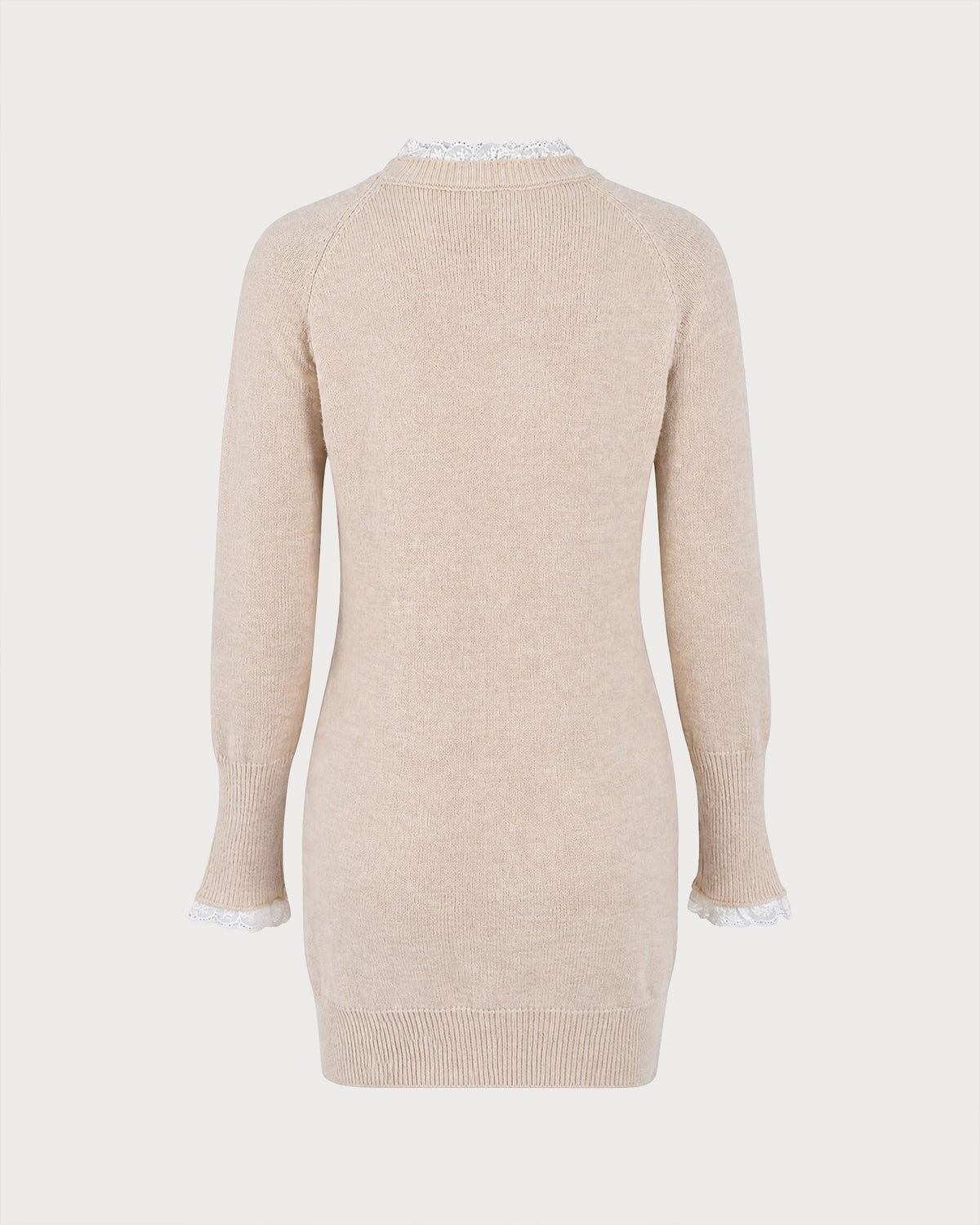 Women's Acrylic Knit Dress - RIHOAS - 03
