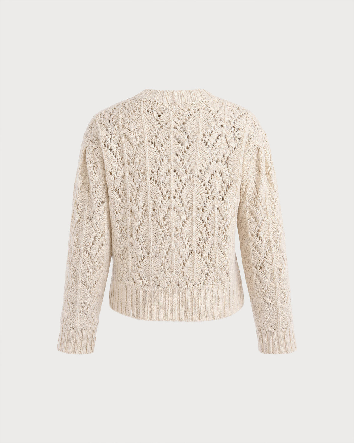 Women's Acrylic Knit Sweater - RIHOAS - 04