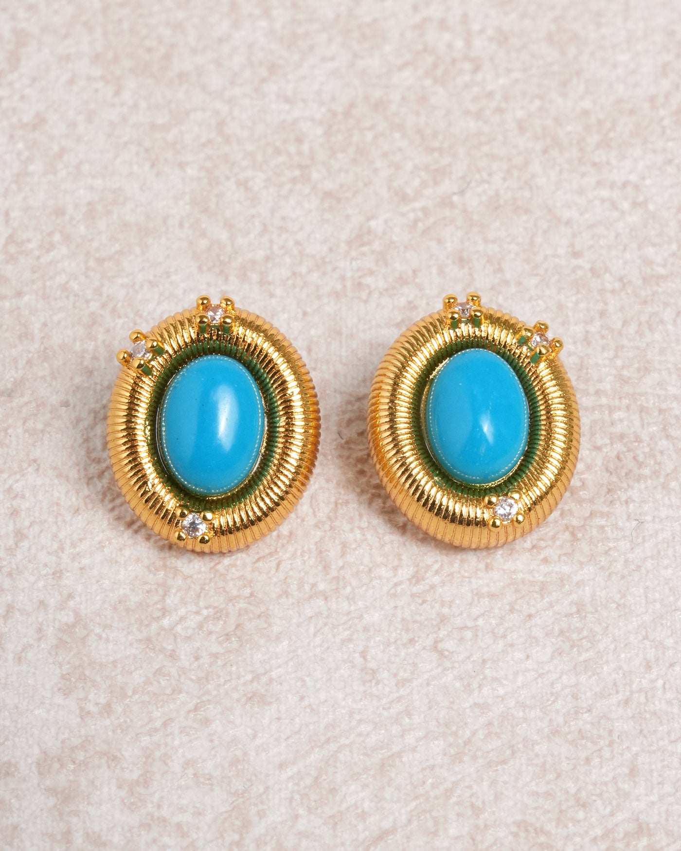 Women's Earrings Blue Earrings - RIHOAS