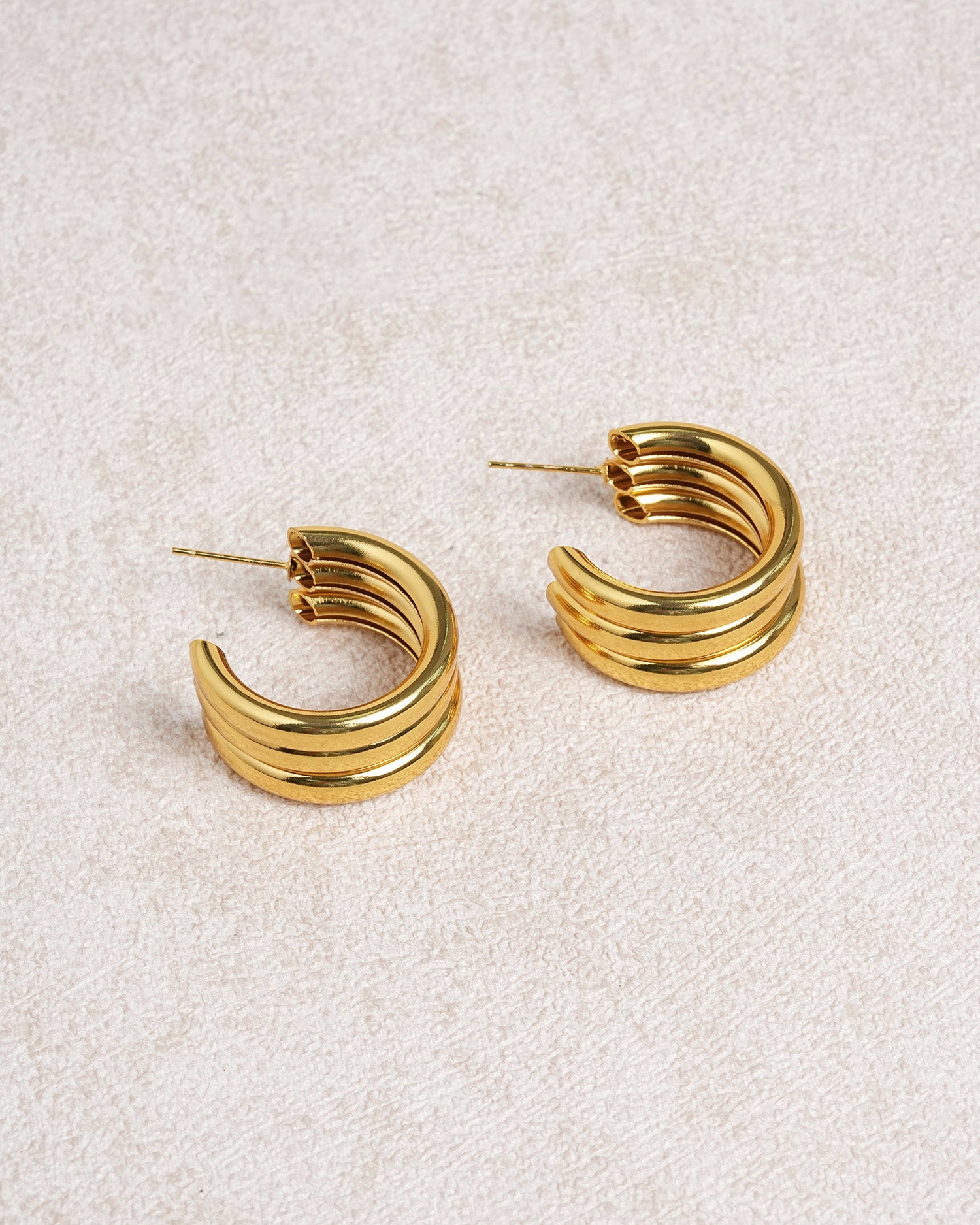 Women's Earrings Gold - RIHOAS