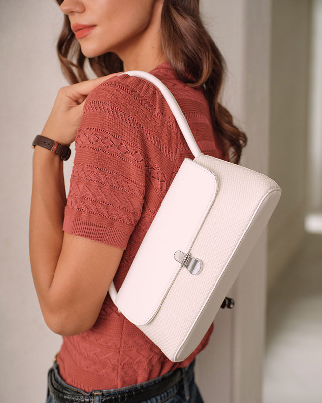 Women's Faux Leather Shoulder Bag Bags - RIHOAS