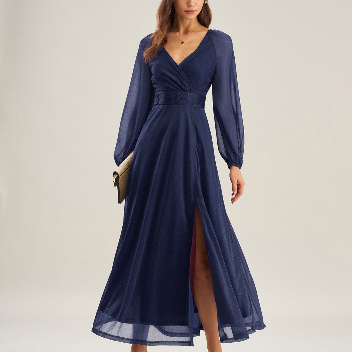 ravia maxi dress blue Ravina Maxi Dress - Blue