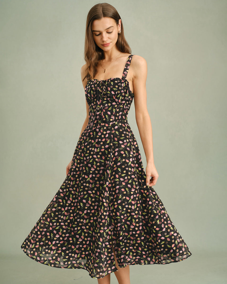 knee length dresses for ladies Petal and Pup Women's Lexia Midi Dress