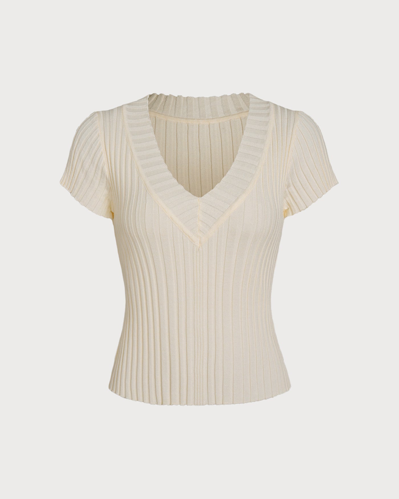 Women's Knit Viscose Top Apricot Tops - RIHOAS