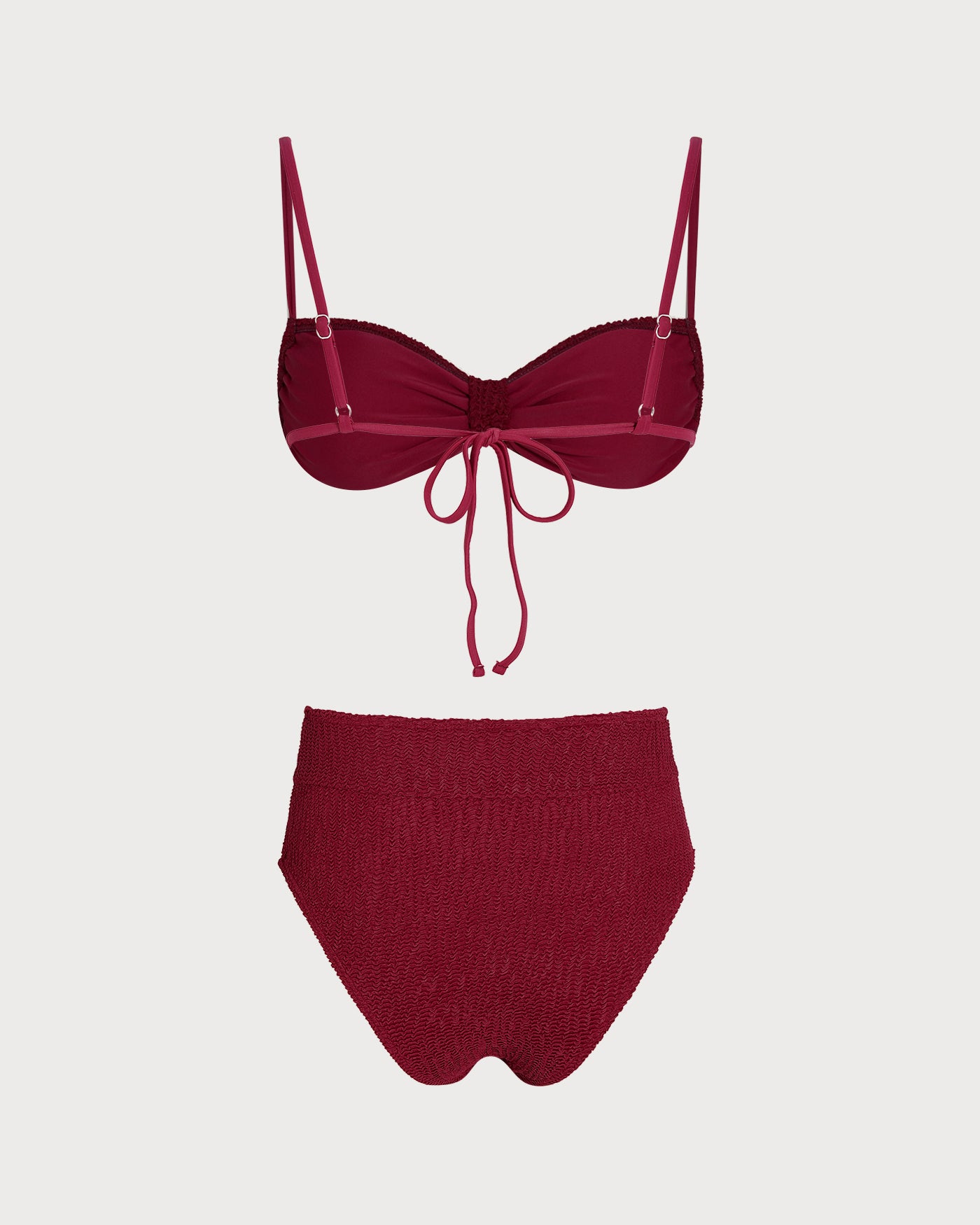 Women's Knitted Nylon Bikini Set Bikinis - RIHOAS