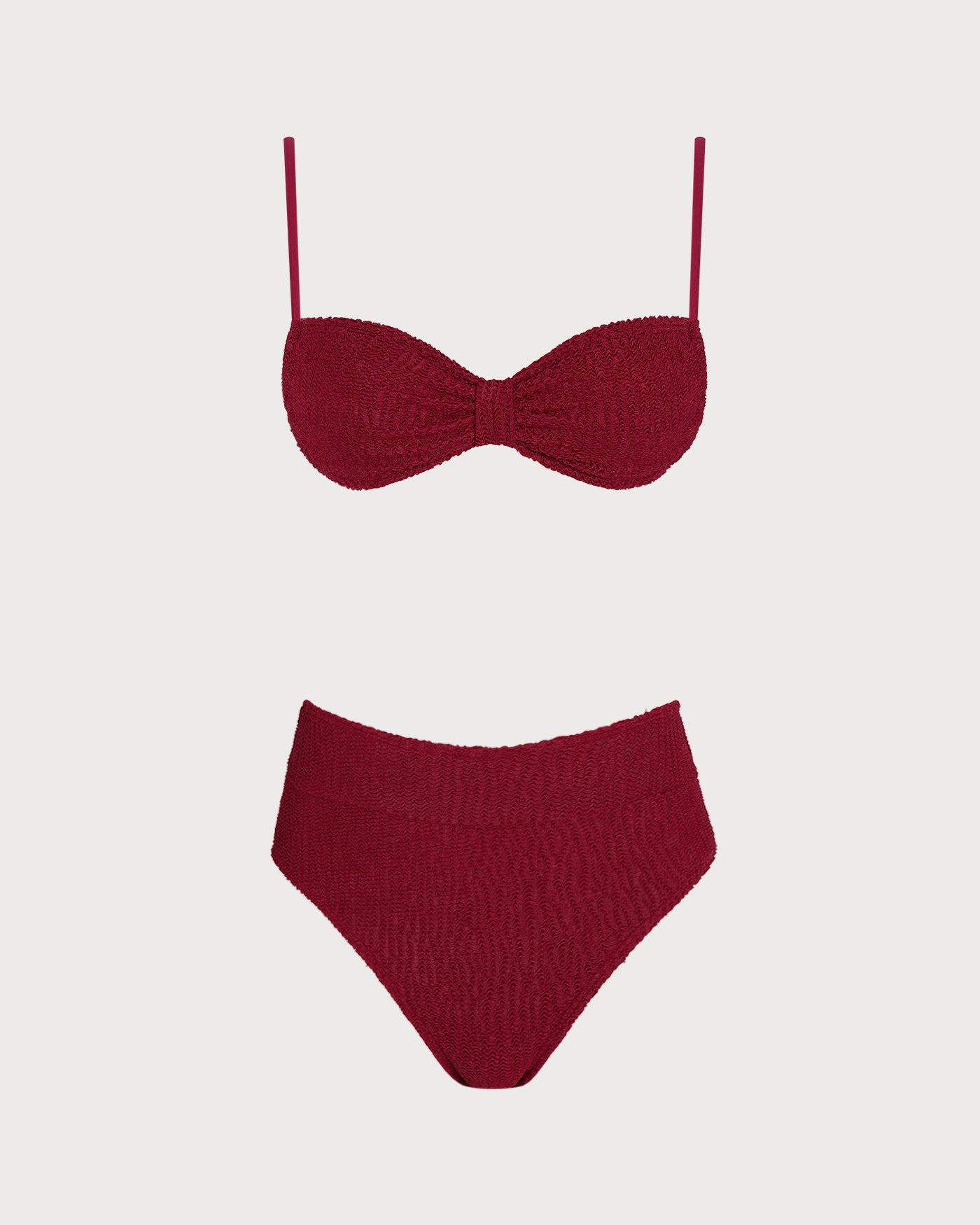 Women's Knitted Nylon Bikini Set Bikinis - RIHOAS