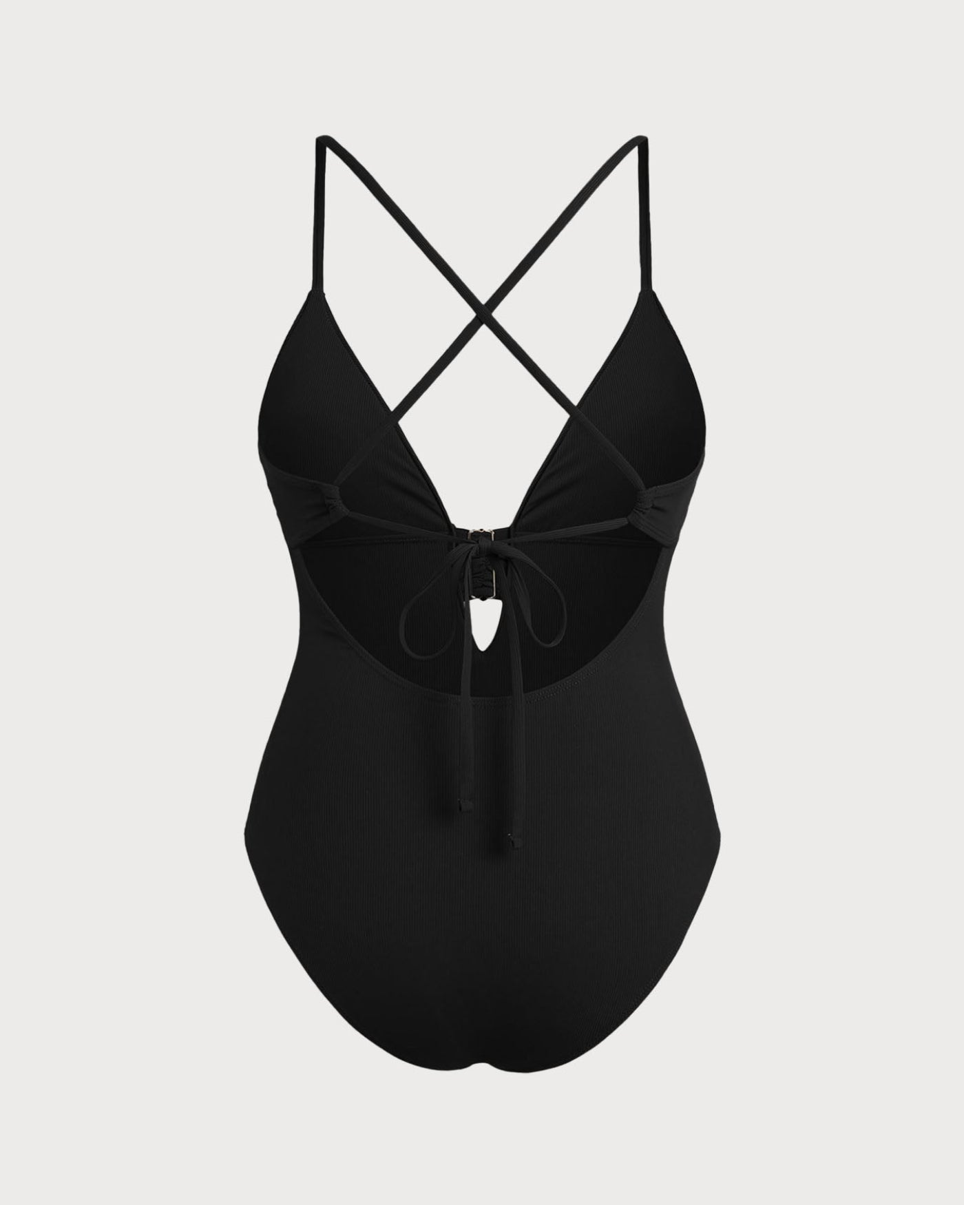 Women's Knitted Nylon One-Piece Swimsuit One-Pieces - RIHOAS