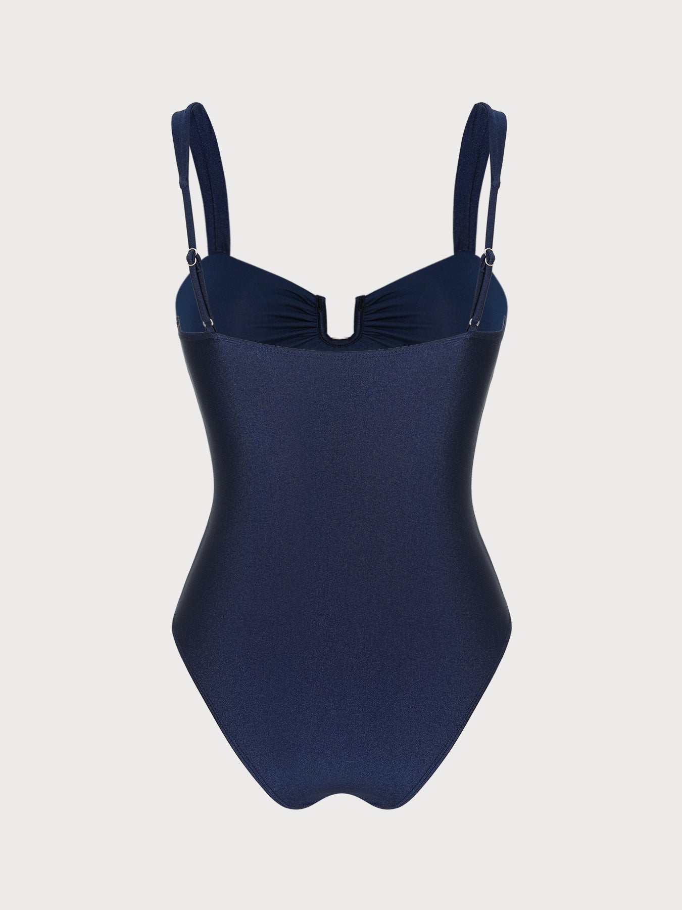 Women's Knitted Nylon One-Piece Swimsuit One-Pieces - RIHOAS