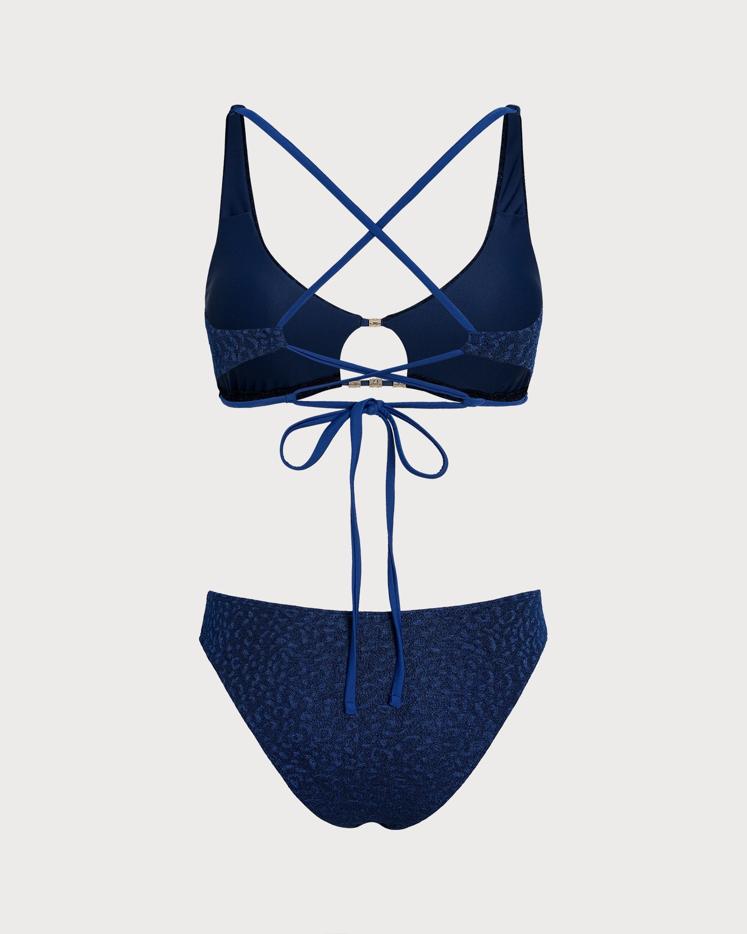 Women's Knitted Polyester Bikini Set - RIHOAS - 02