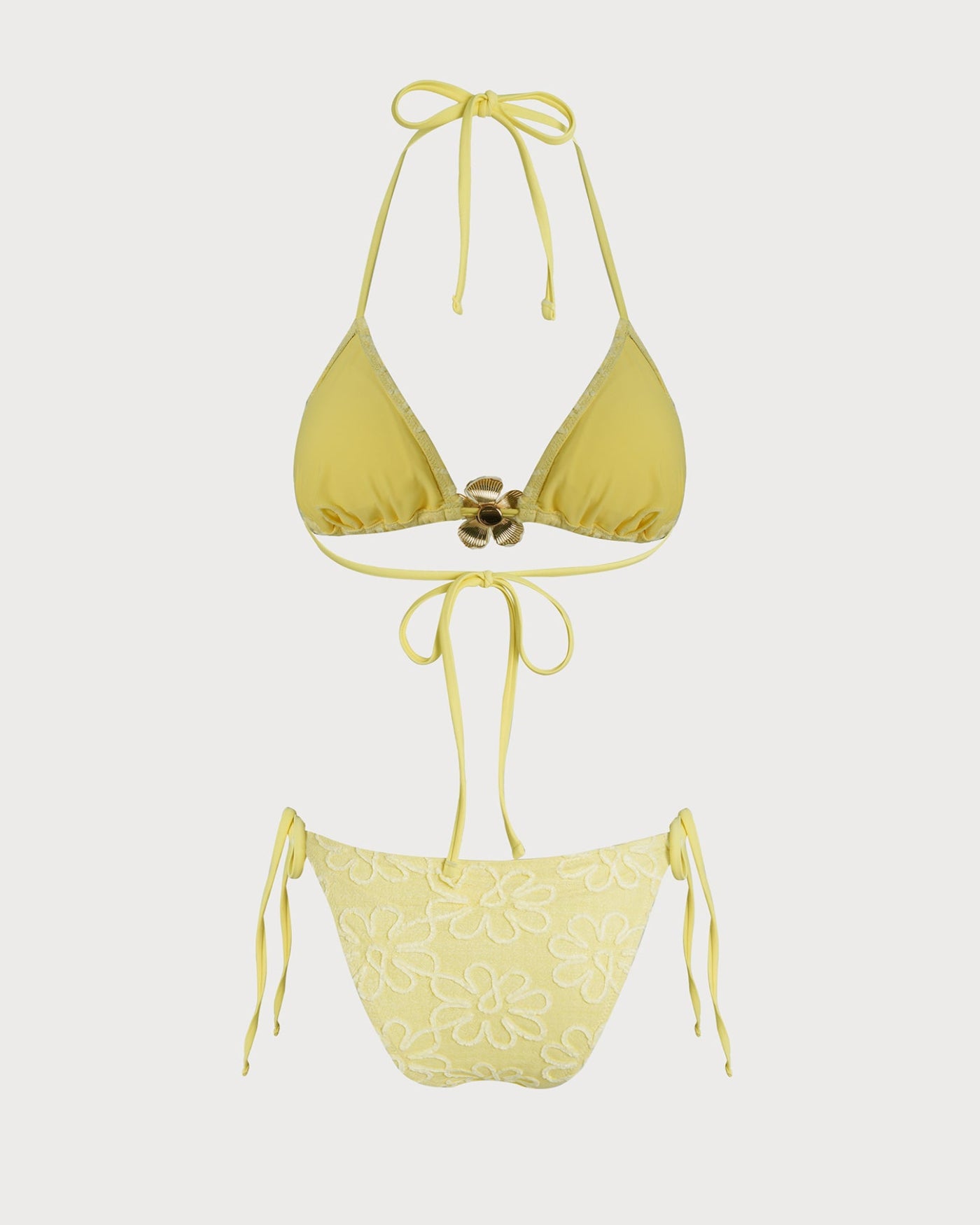 Women's Knitted Polyester Bikini Set Bikinis - RIHOAS