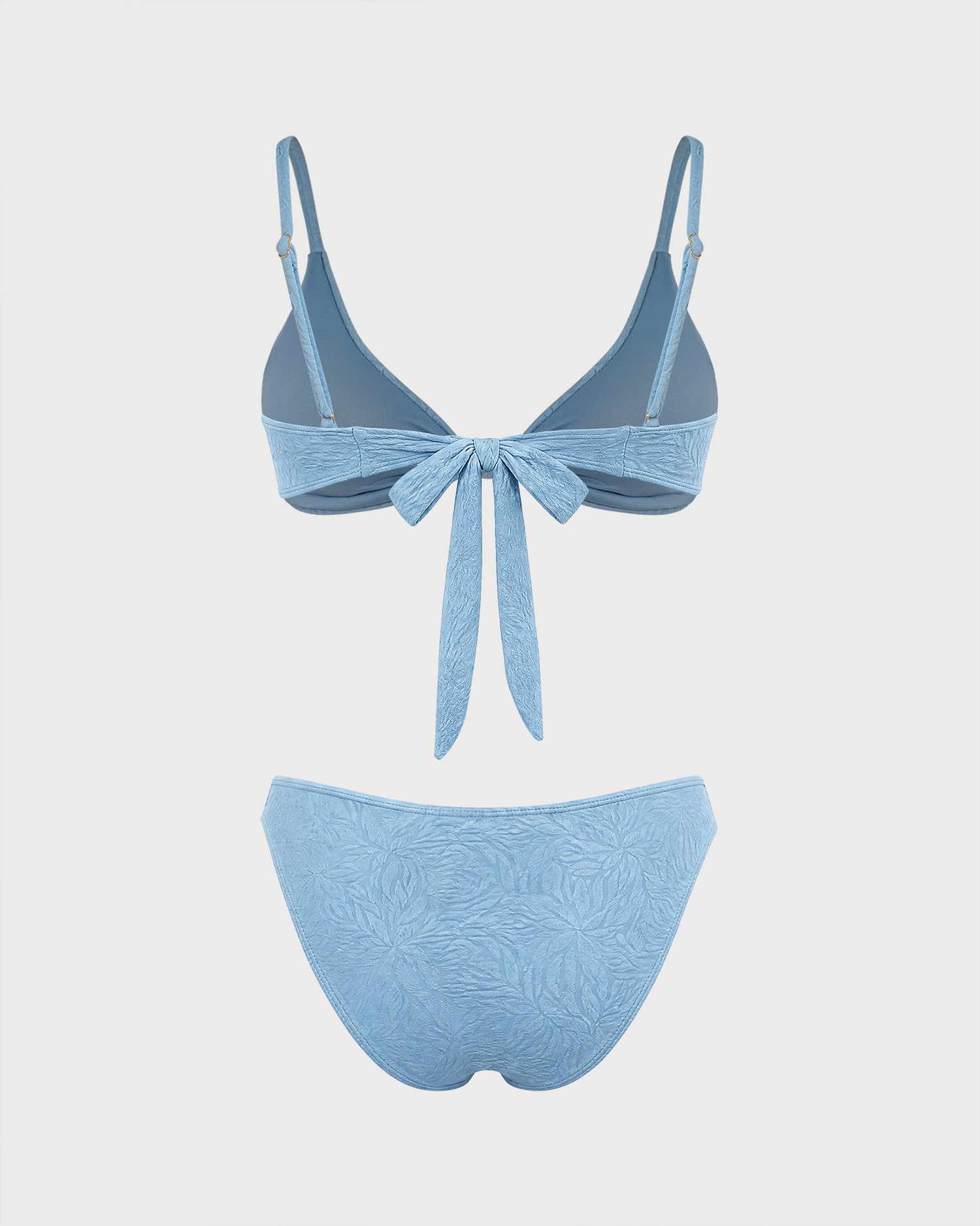 Women's Knitted Polyester Bikini Set - RIHOAS