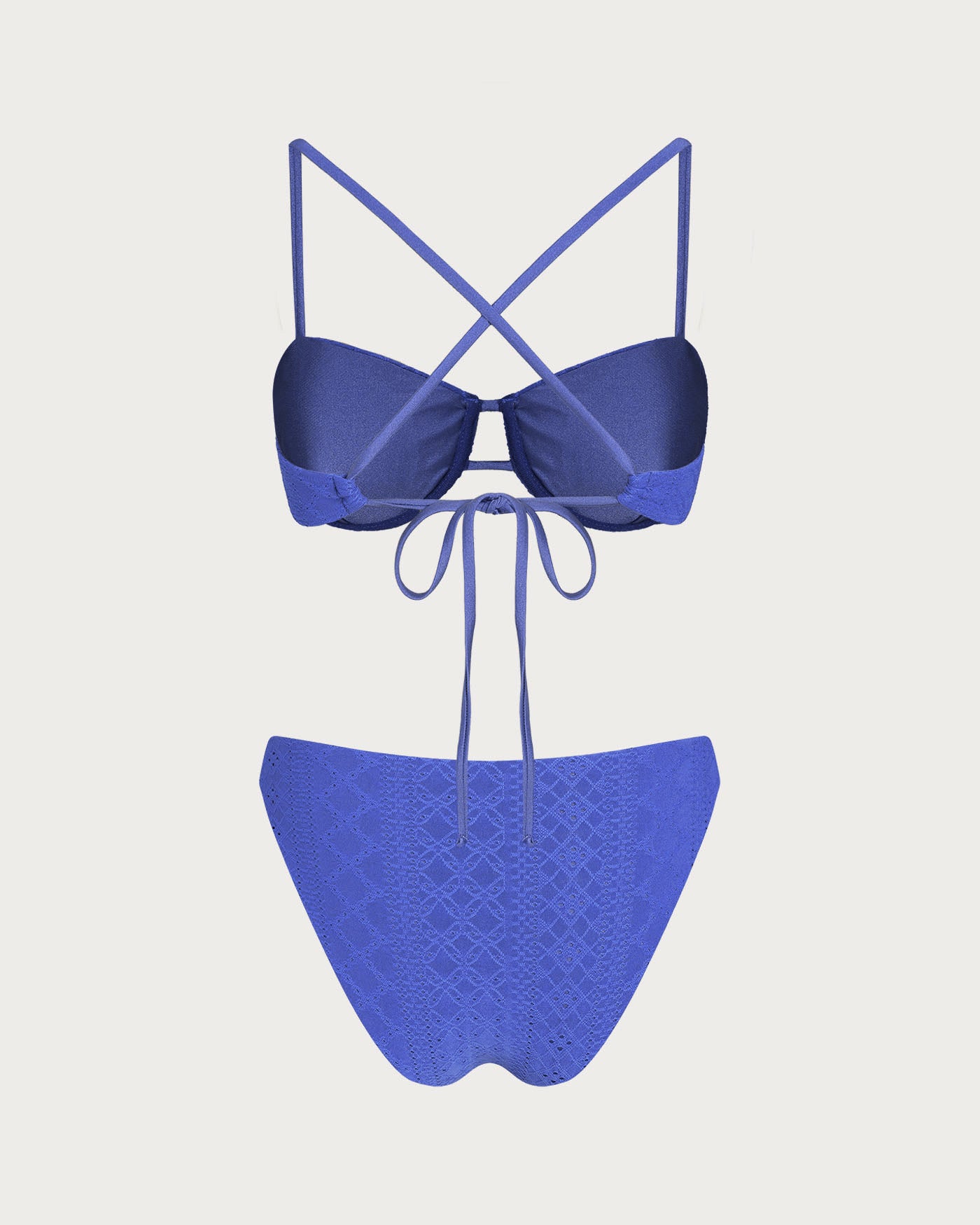 Women's Knitted Polyester Bikini Set Bikinis - RIHOAS