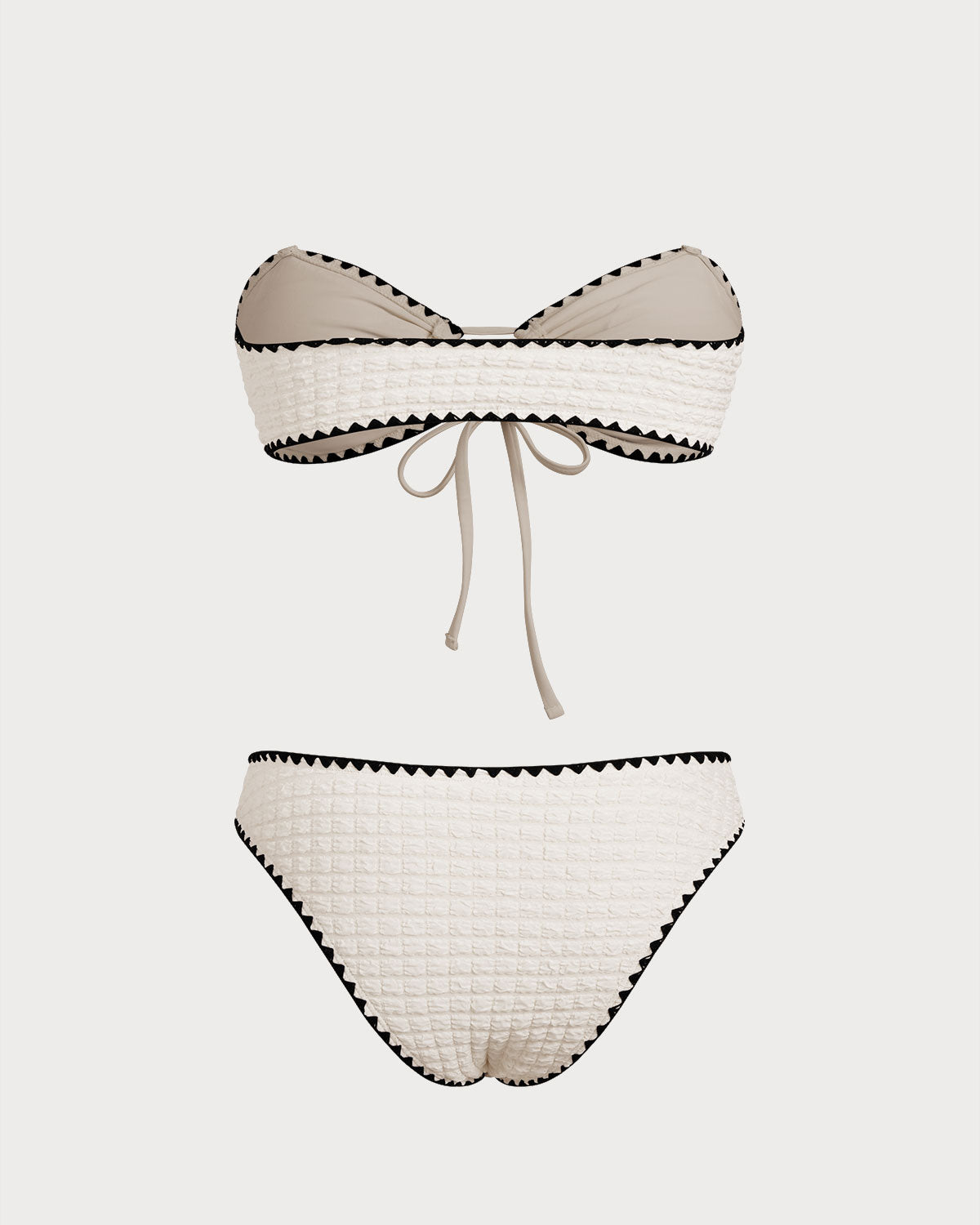 Women's Knitted Polyester Bikini Set Bikinis - RIHOAS