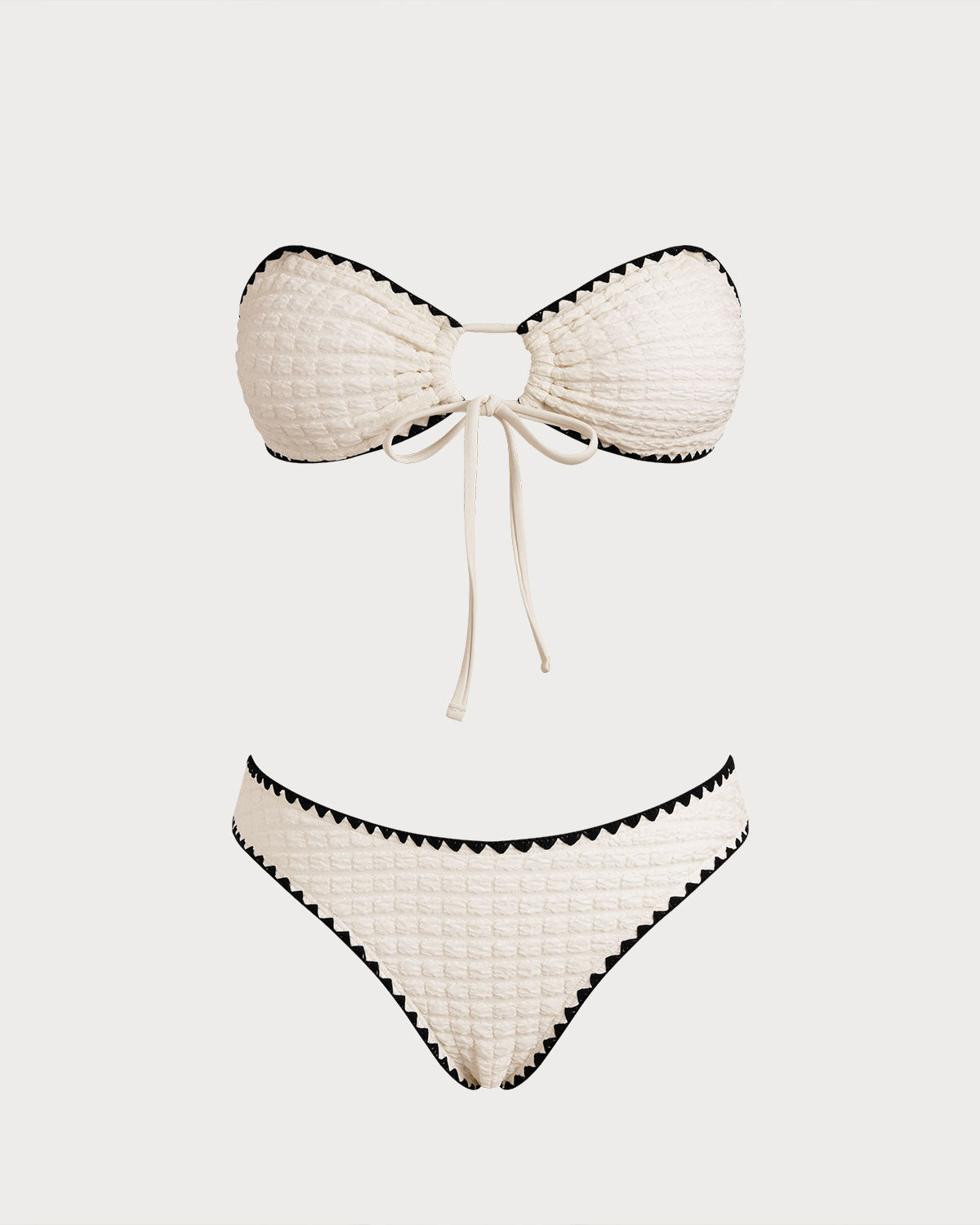 Women's Knitted Polyester Bikini Set Bikinis - RIHOAS