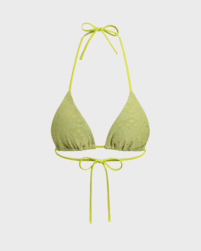 Women's Knitted Polyester Bikini Top Bikinis - RIHOAS