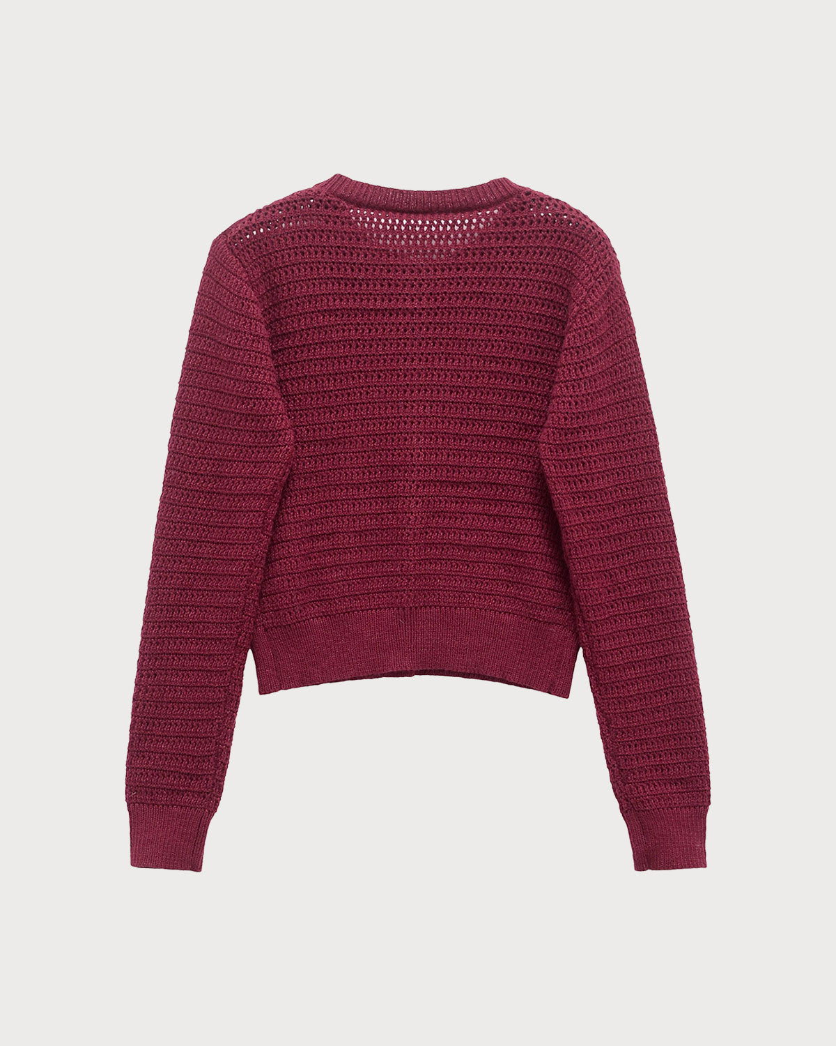 Women's Knitted Polyester Cardigan Tops - RIHOAS
