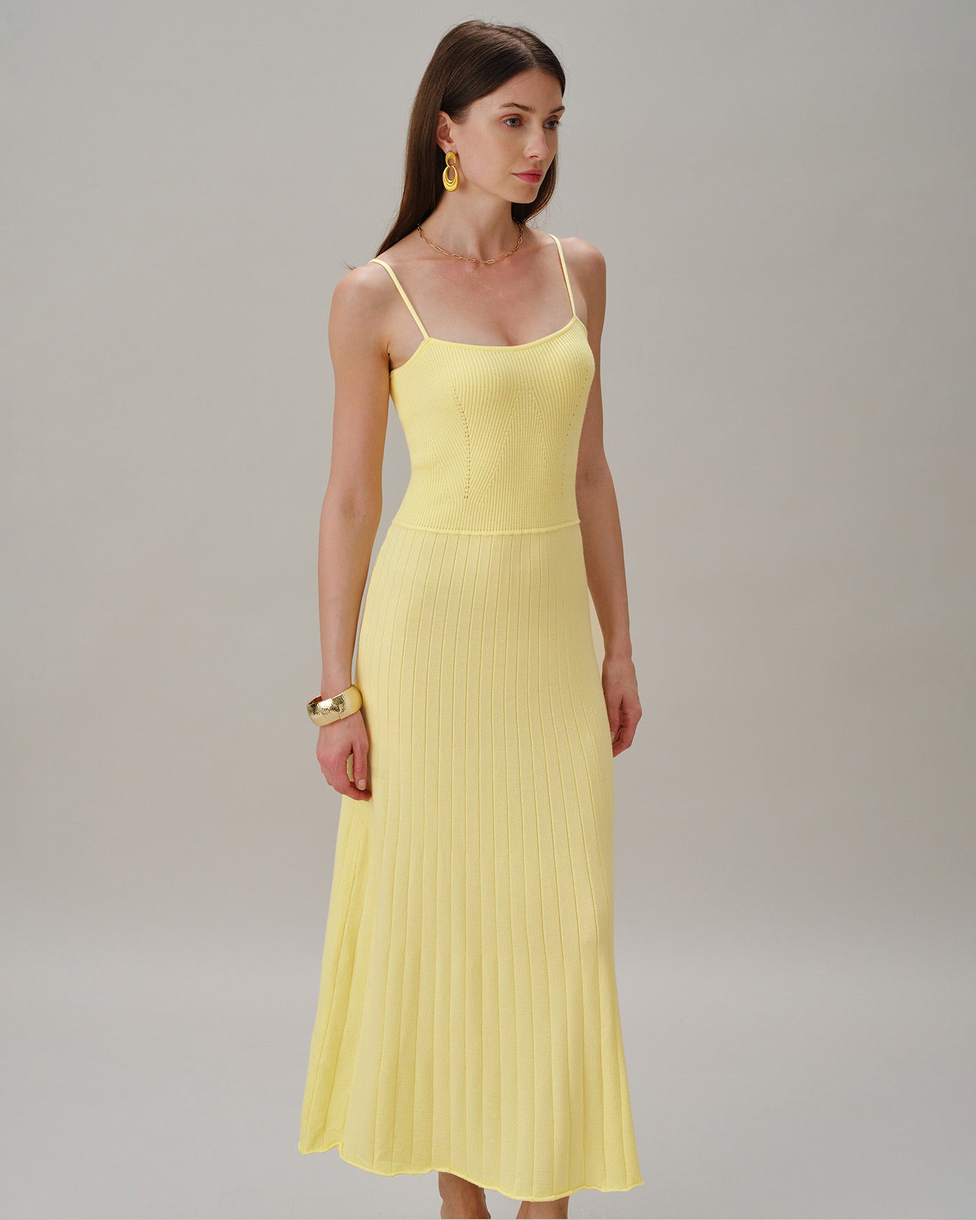 Women's Knitted Polyester Dress Dresses - RIHOAS