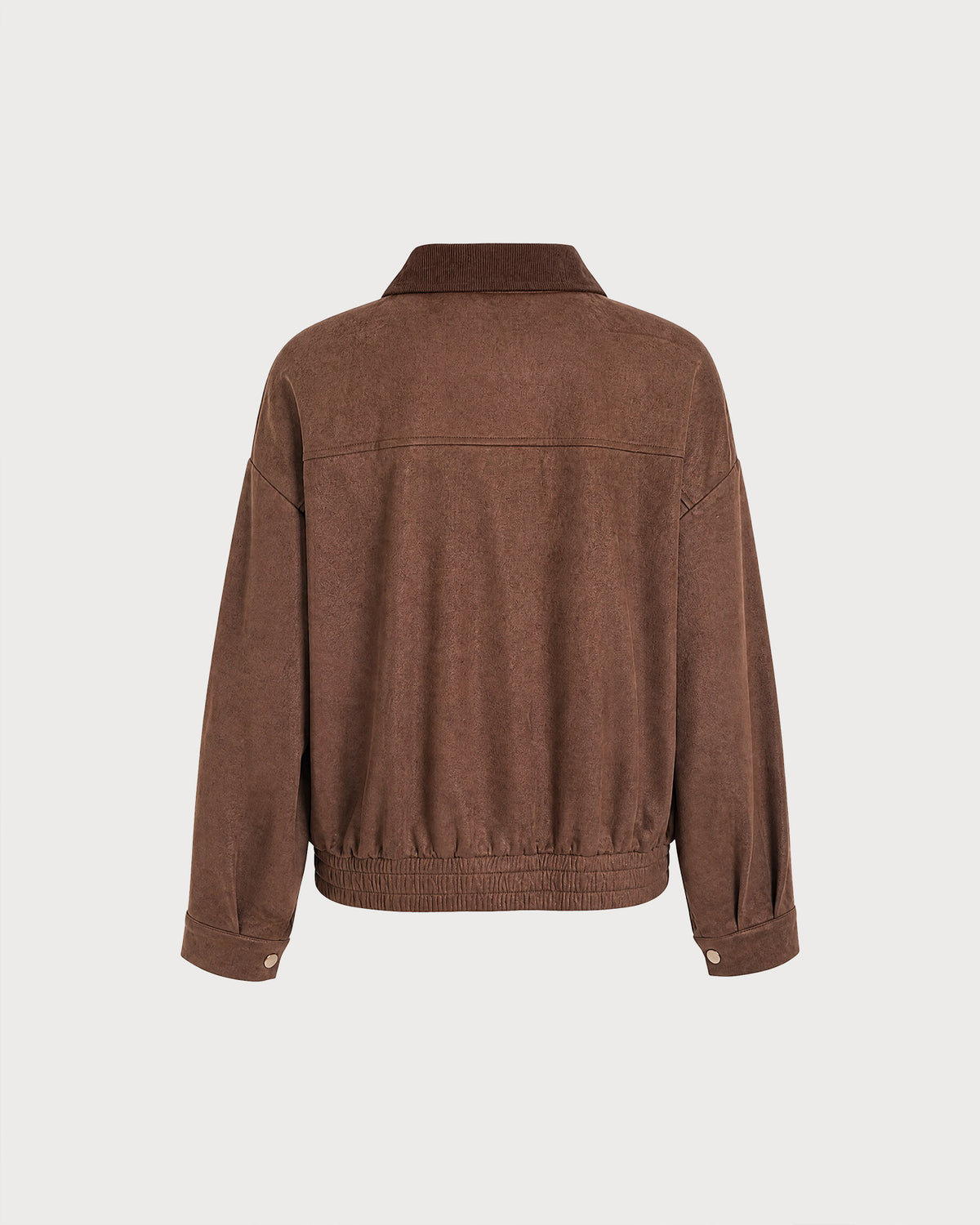 Women's Knitted Polyester Jacket - RIHOAS - 02