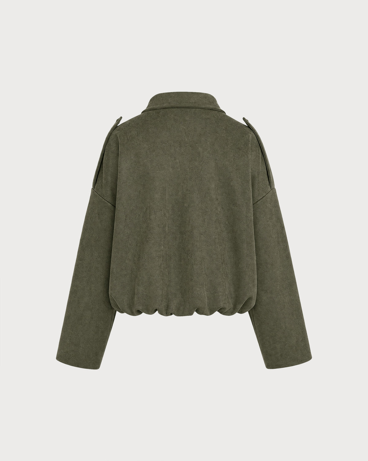 Women's Knitted Polyester Jacket - RIHOAS - 04