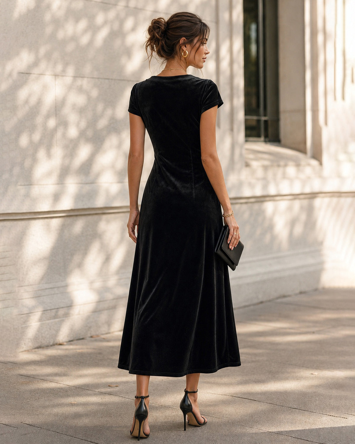 Women's Knitted Polyester Maxi Dresses - RIHOAS