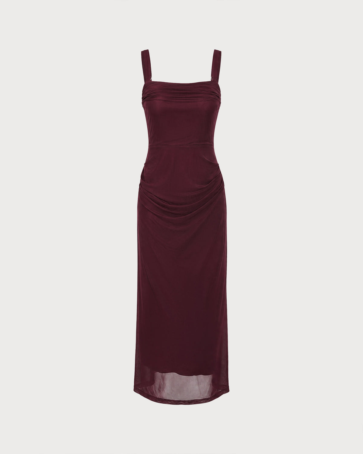 Women's Knitted Polyester Maxi Dresses - RIHOAS - 04