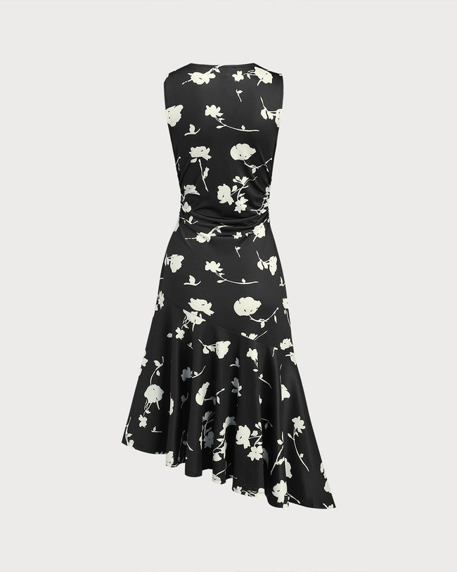 Women's Knitted Polyester Midi Dress Dresses - RIHOAS