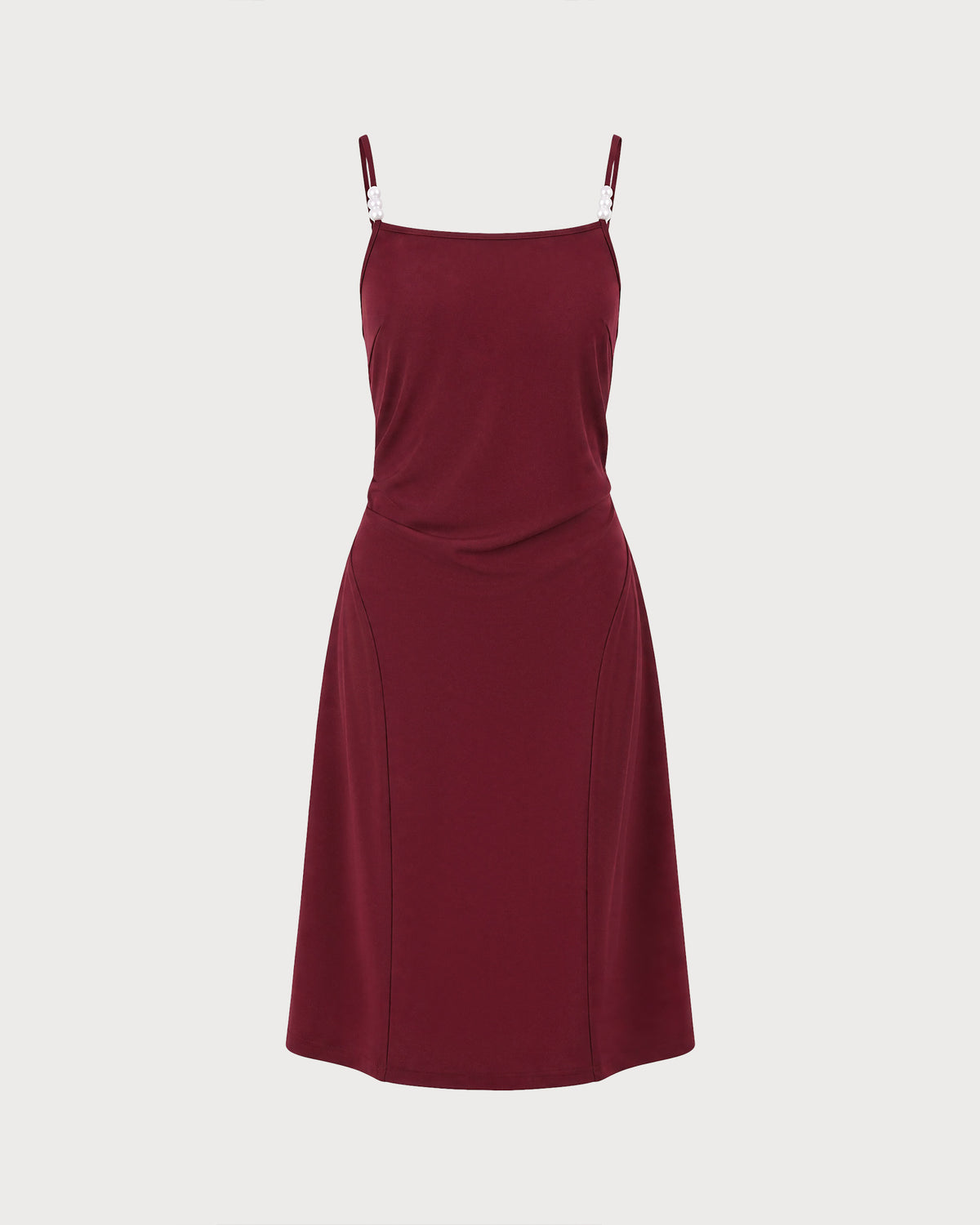 Women's Knitted Polyester Midi Dresses - RIHOAS