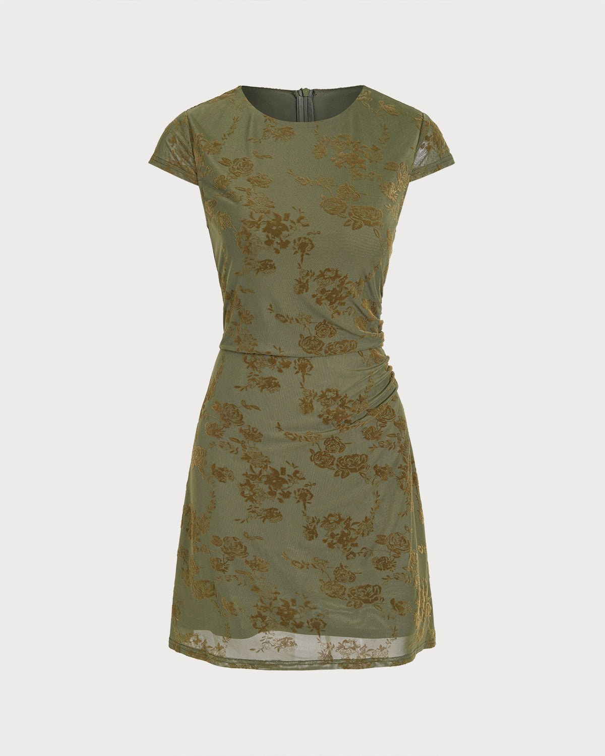 Women's Knitted Polyester Mini Dresses - RIHOAS