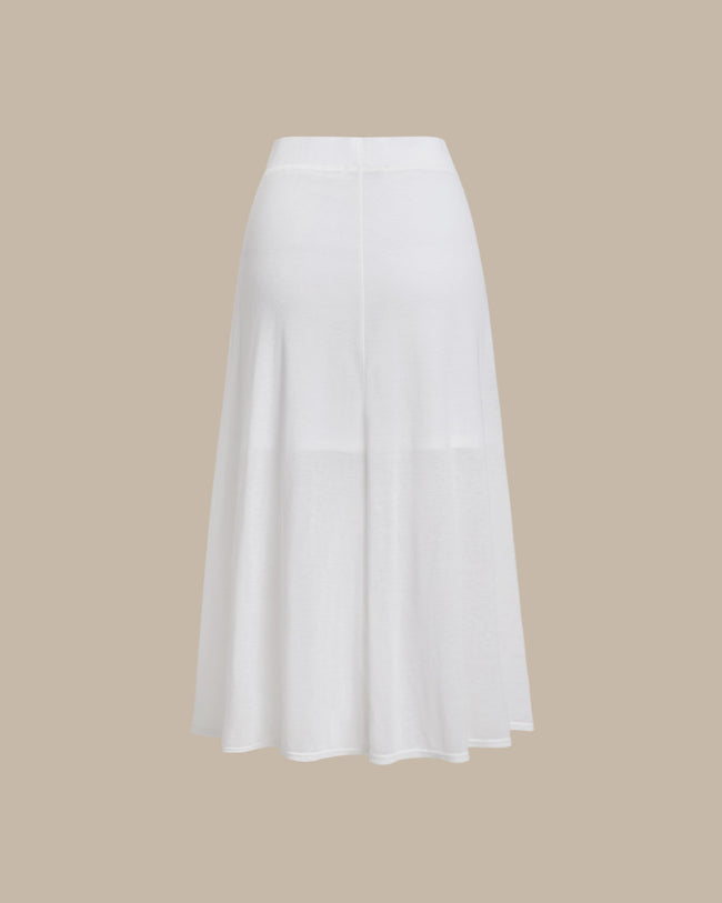 Women's Knitted Polyester Skirt Bottoms - RIHOAS