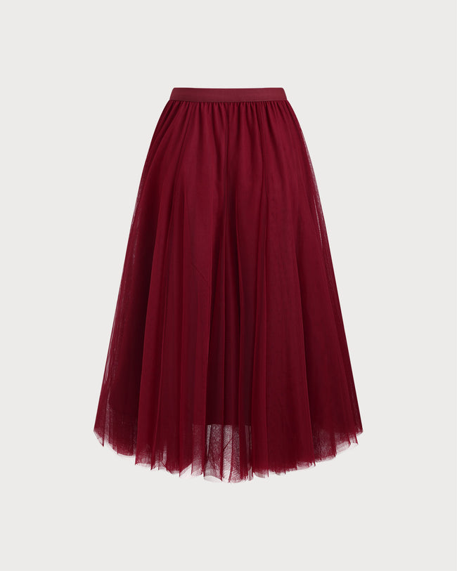 Women's Knitted Polyester Skirts Bottoms - RIHOAS