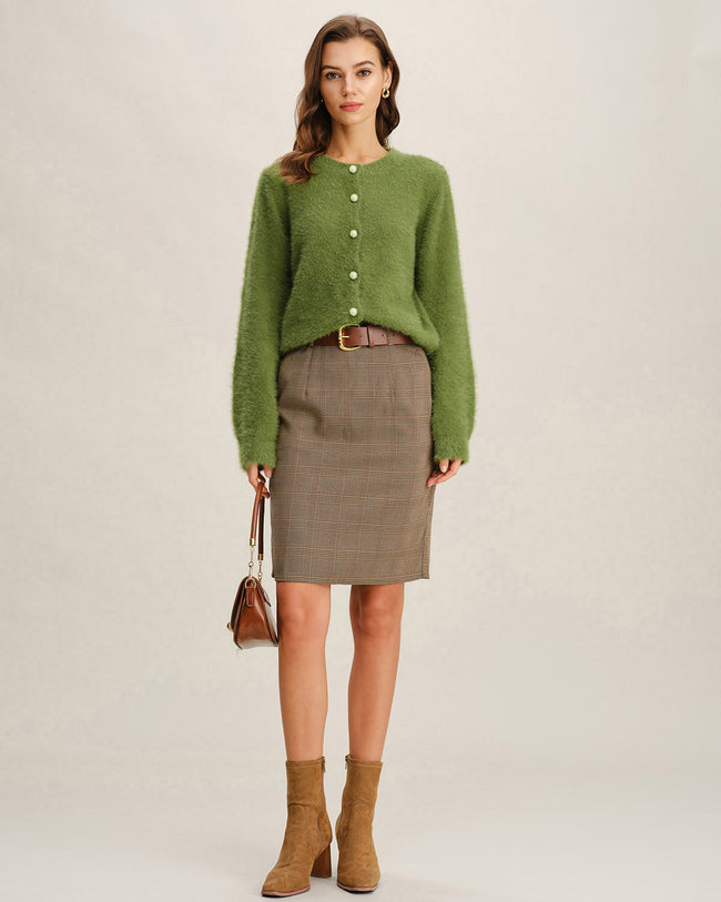 Women's Knitted Polyester Sweater Tops - RIHOAS