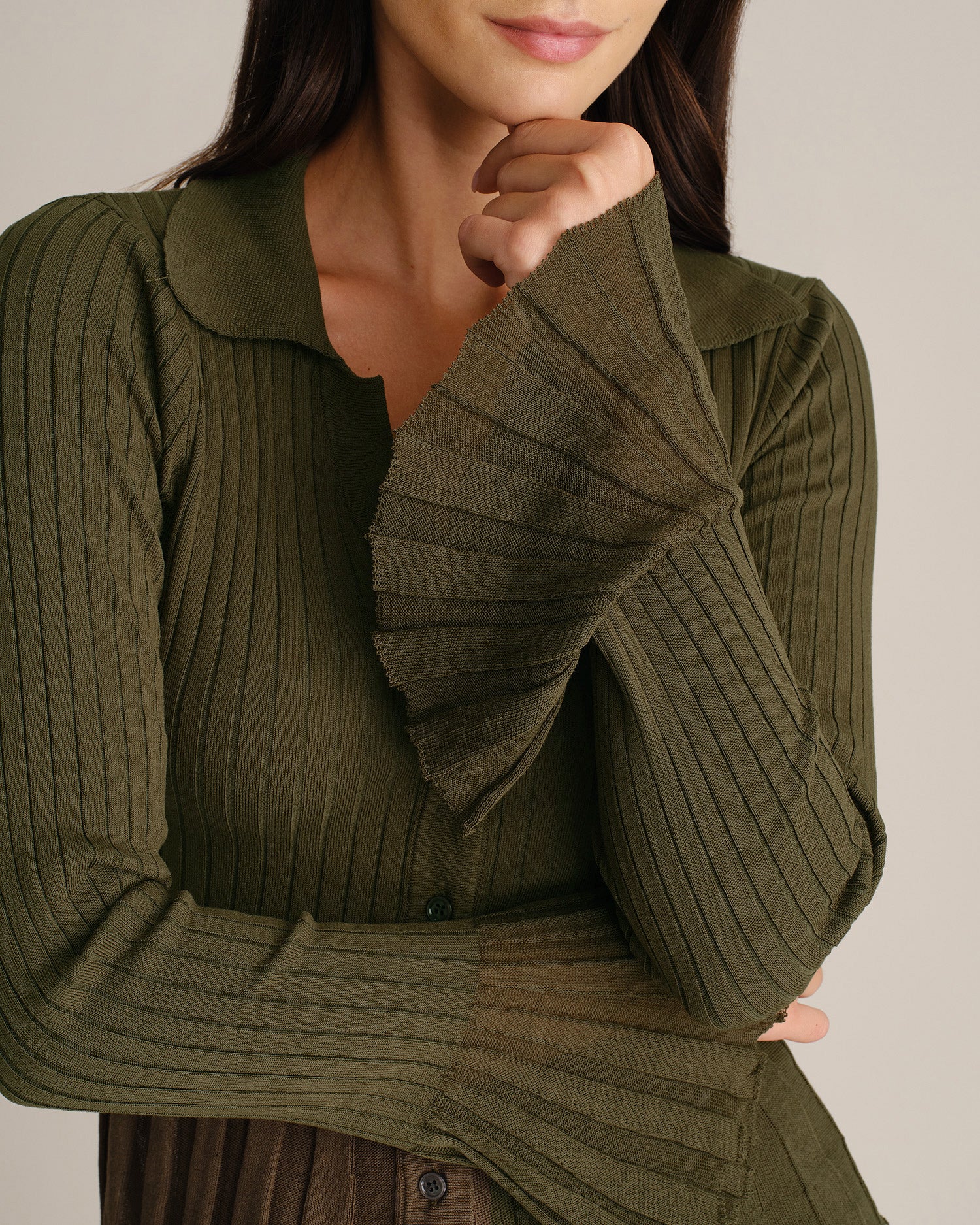 Women's Knitted Viscose Knit Cardigans - RIHOAS