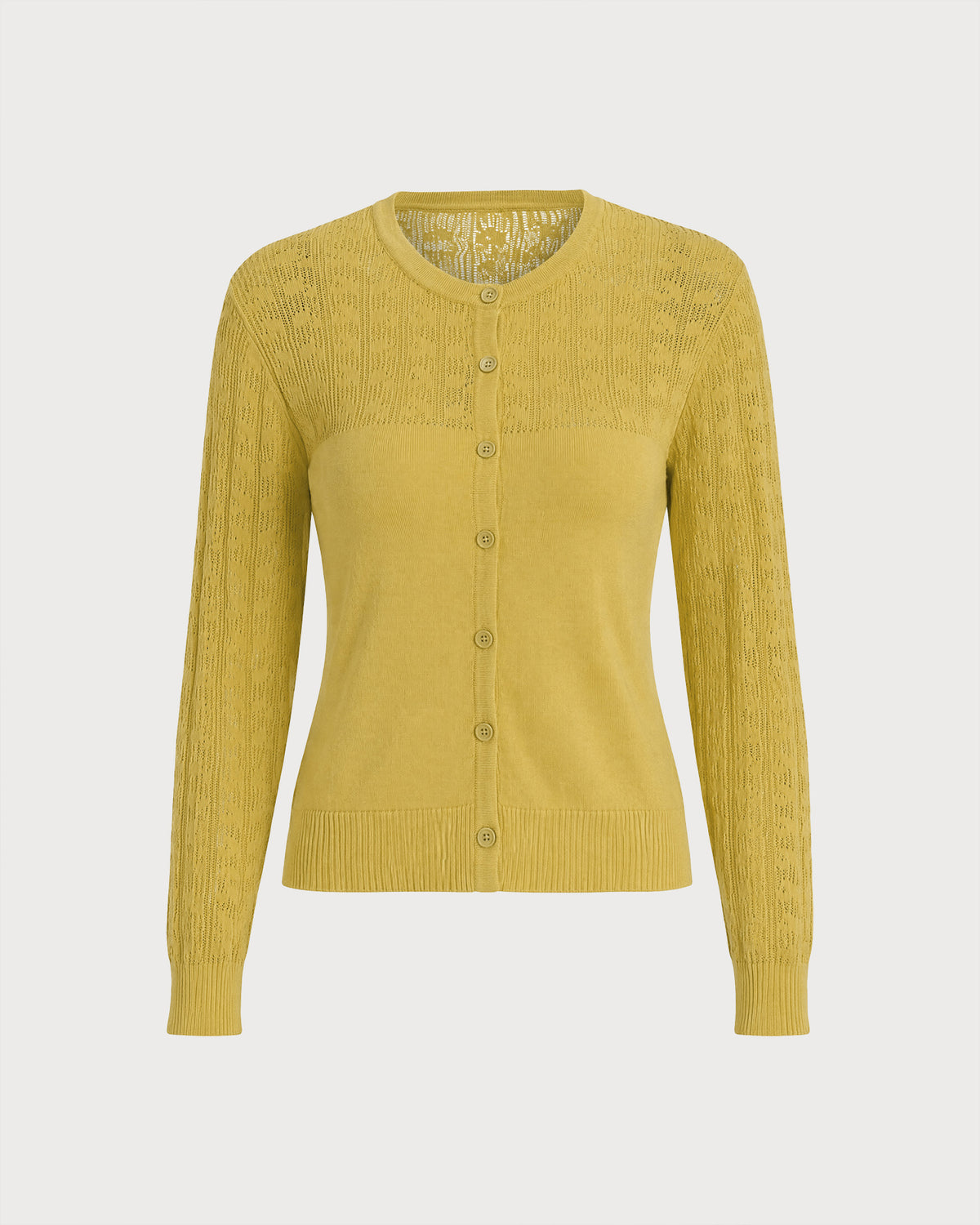 Women's Knitted Viscose Knitt Cardigans - RIHOAS - 05