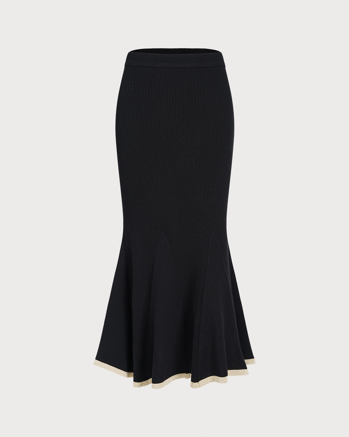Women's Knitted Viscose Skirt - RIHOAS - 04