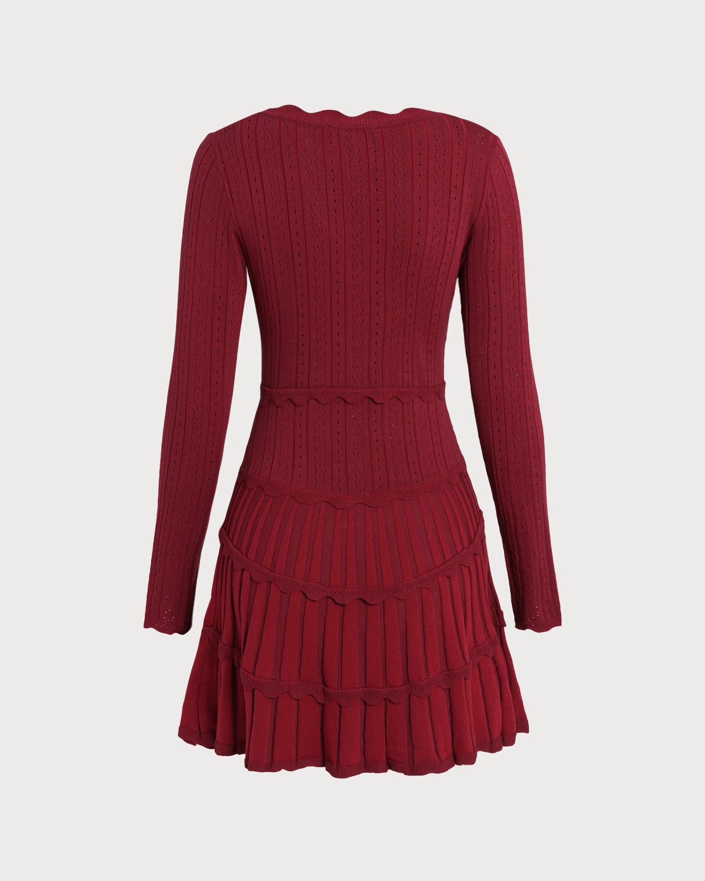 Women's Knitted Viscose Sweater Dress Dresses - RIHOAS