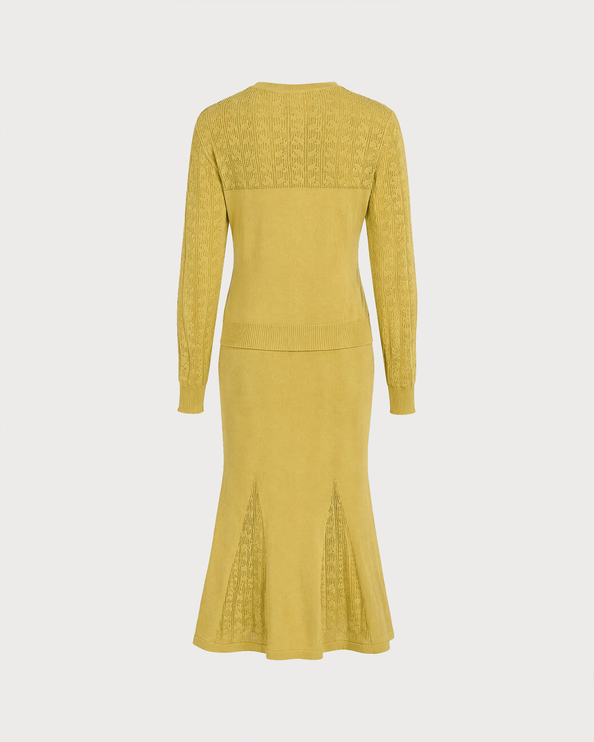 Women's Knitted Viscose Sweater Dresses - RIHOAS - 11