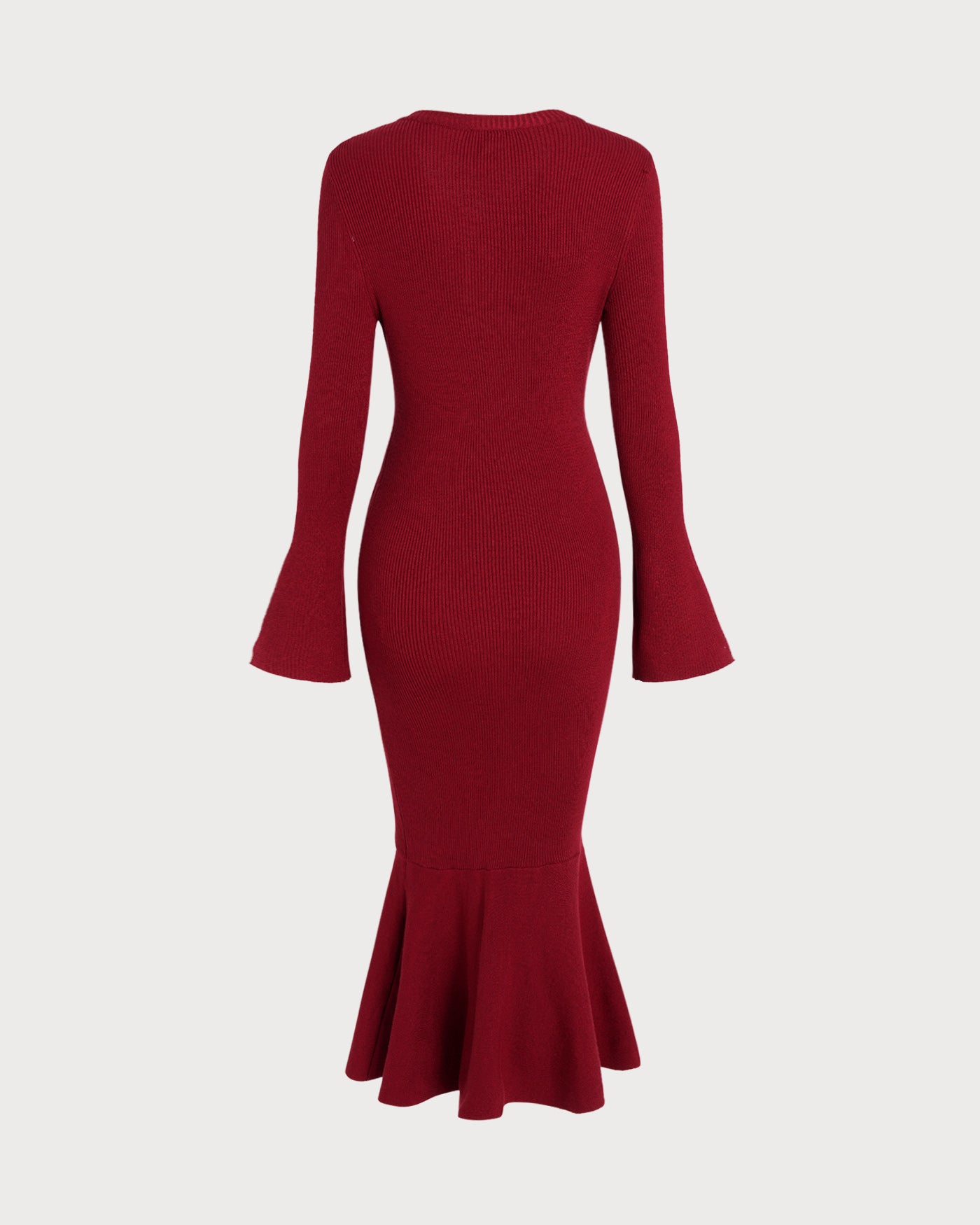 Women's Knitted Viscose Sweater Dresses Dresses - RIHOAS