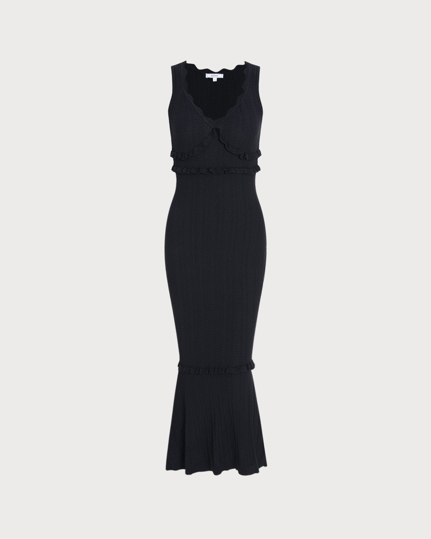Women's Knitted Viscose Sweater Dresses Dresses - RIHOAS
