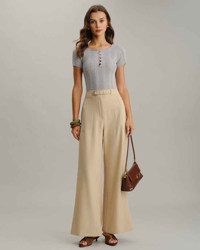 Women's Knitted Viscose Sweater Tops - RIHOAS