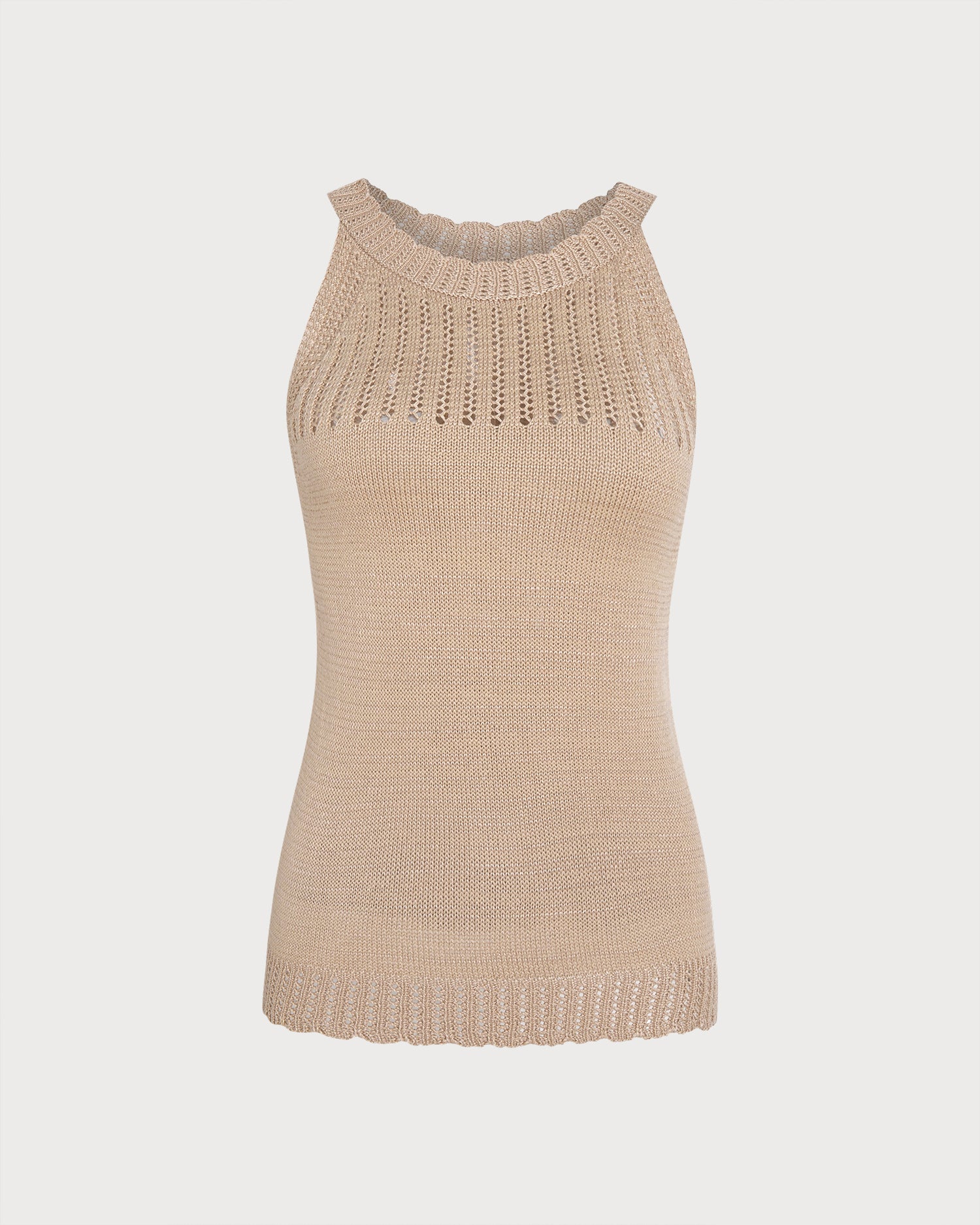 Women's Knitted Viscose Top Tops - RIHOAS