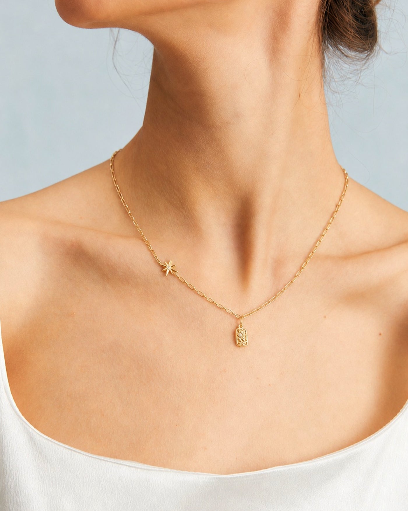 Women's Necklaces Gold Necklaces - RIHOAS