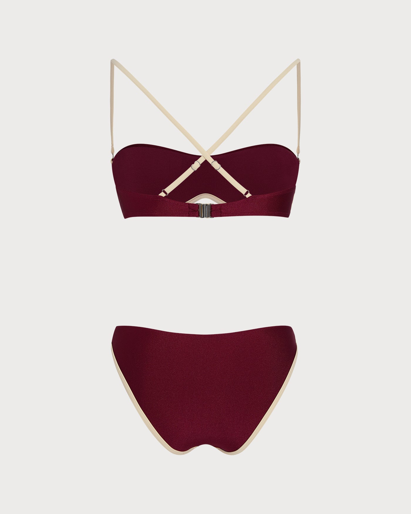 Women's Nylon Knit Bikini Set Bikinis - RIHOAS