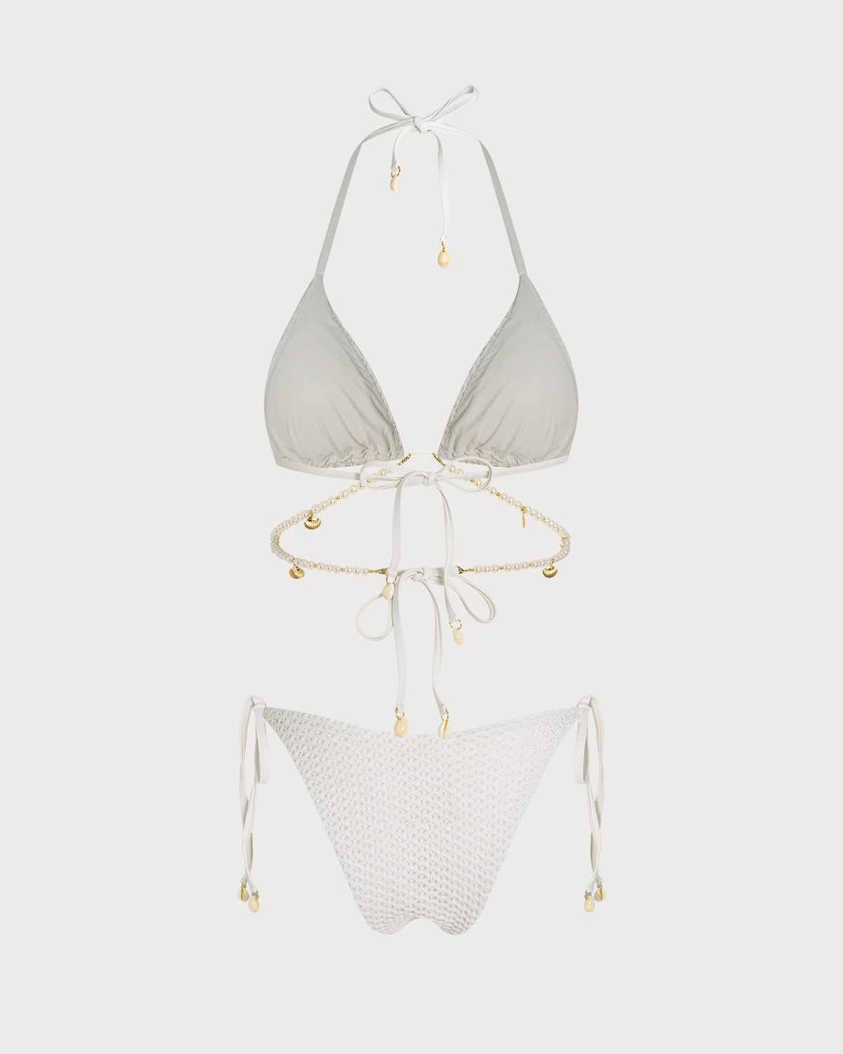 Women's Polyester Knit Bikini Set - RIHOAS