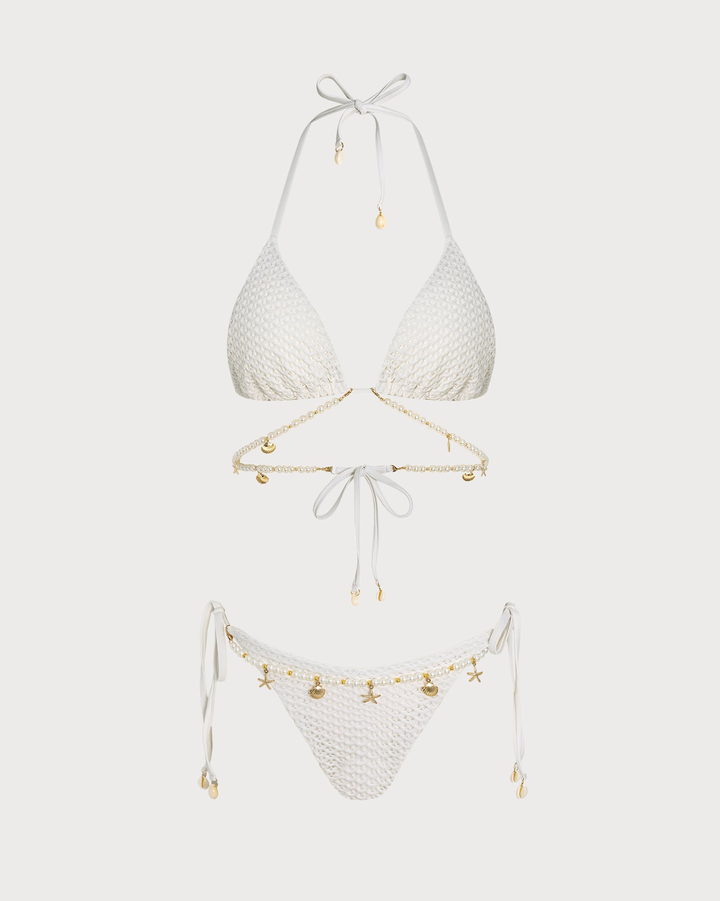 Women's Polyester Knit Bikini Set - RIHOAS