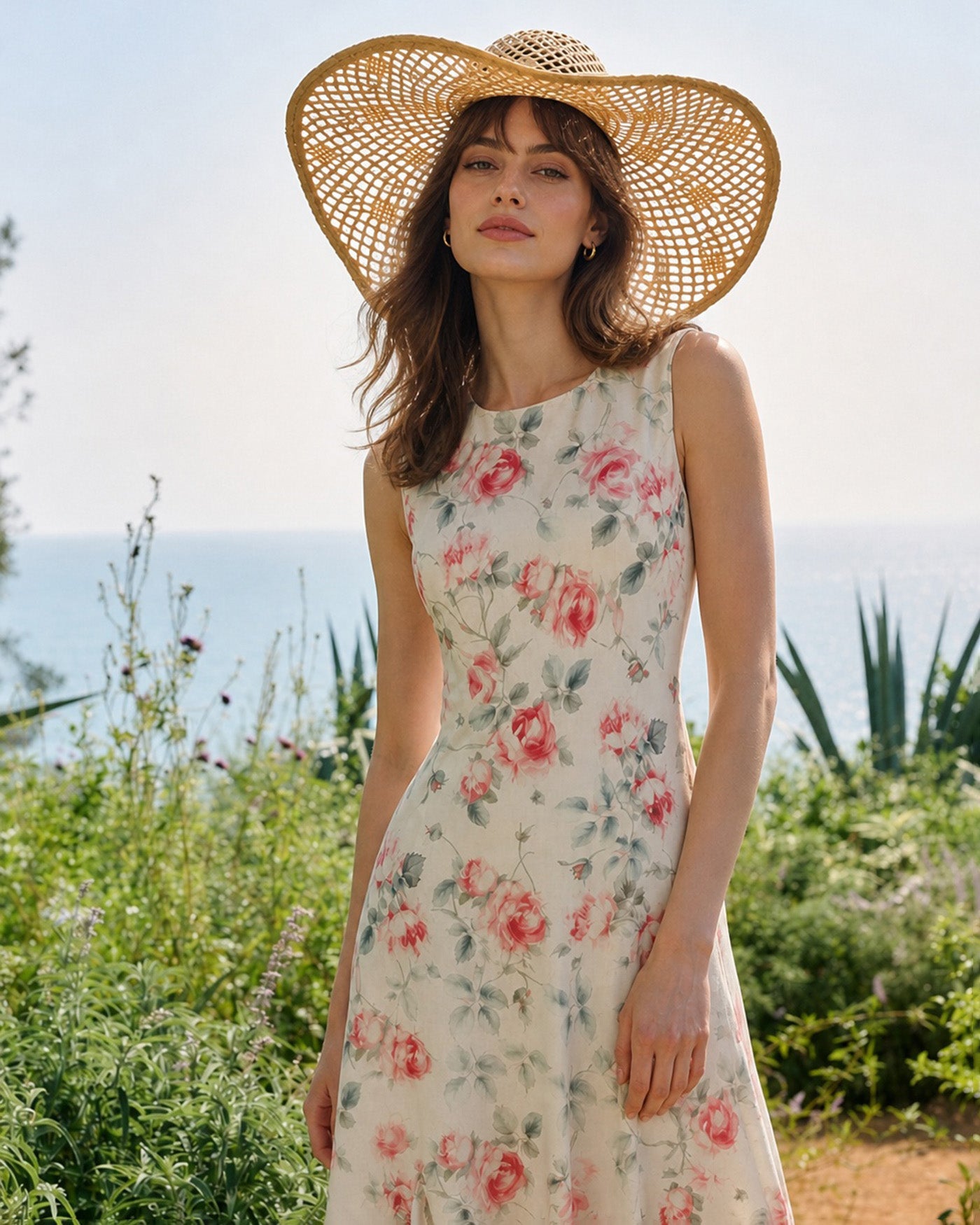 Women's Polyester Knit Maxi Dress Dresses - RIHOAS